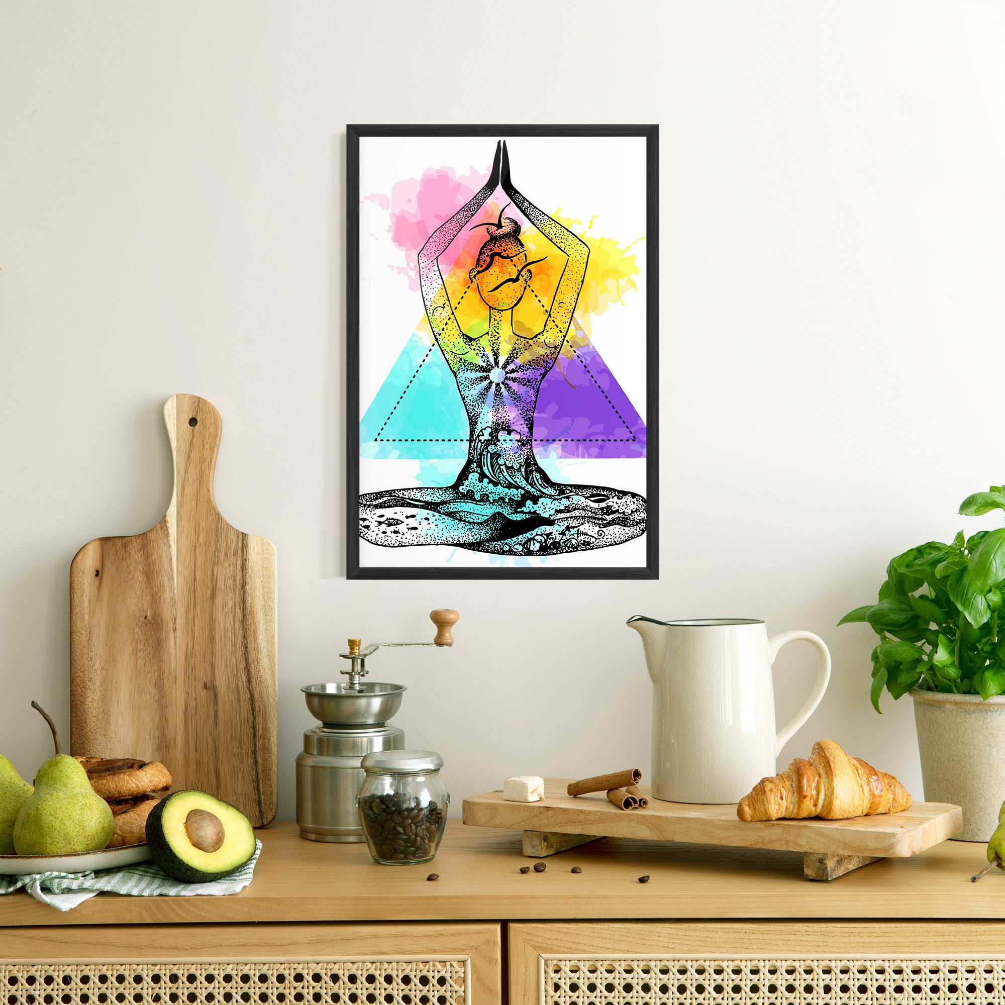 Yoga Triangle mockup 8