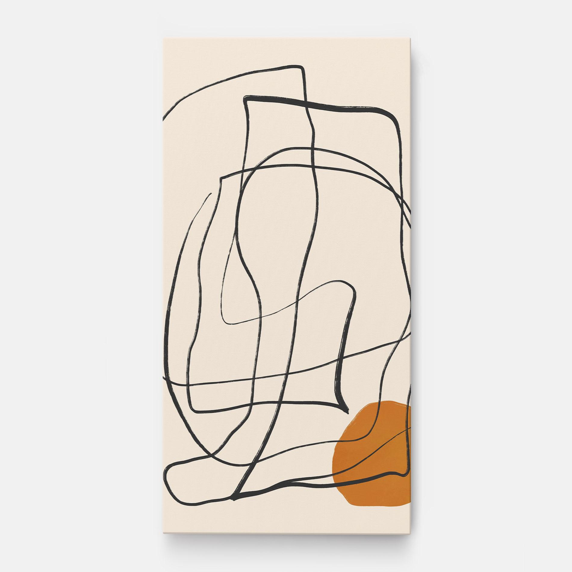 Tablou Canvas Handdrawn Lines mockup 0