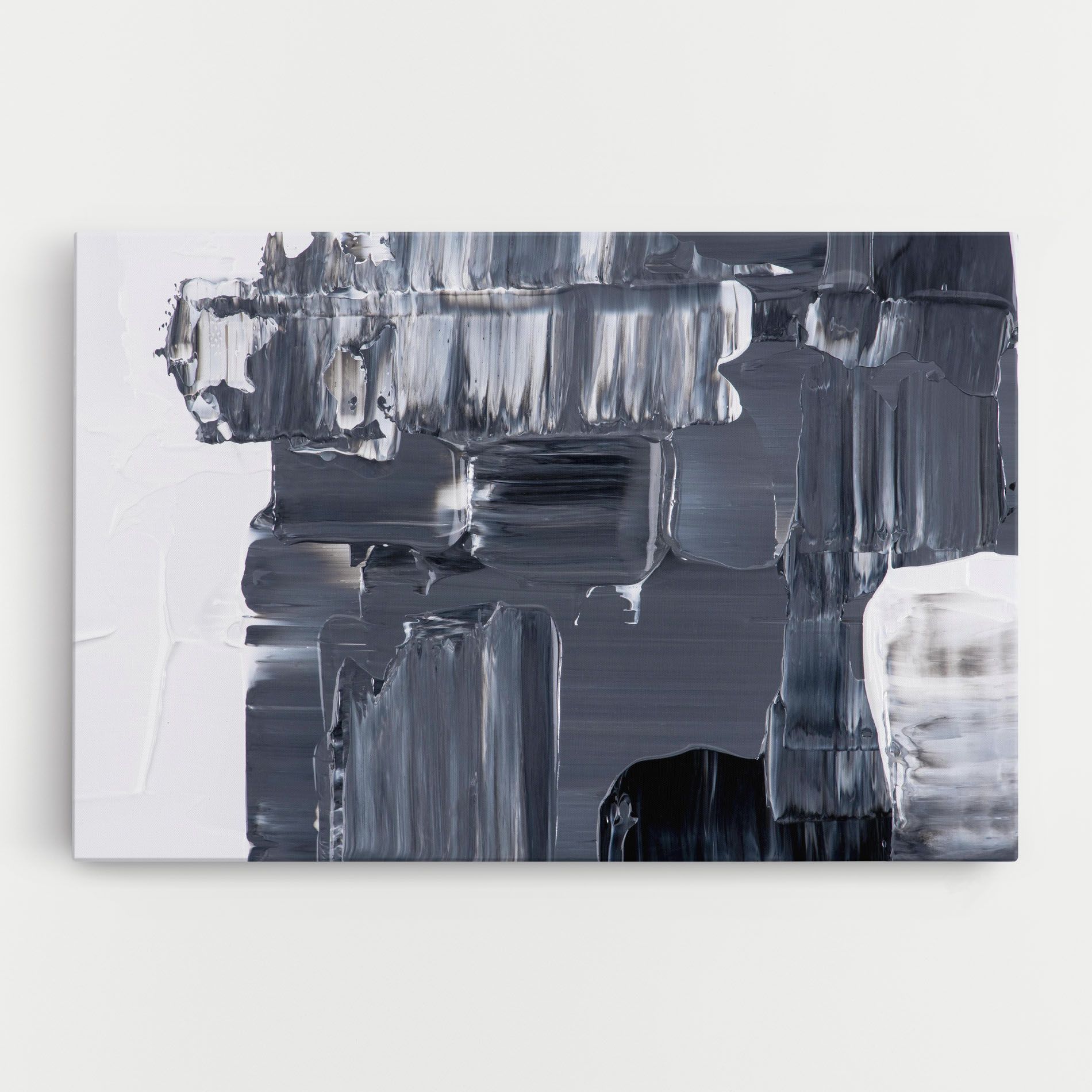 Black Acrylic Painting mockup 0