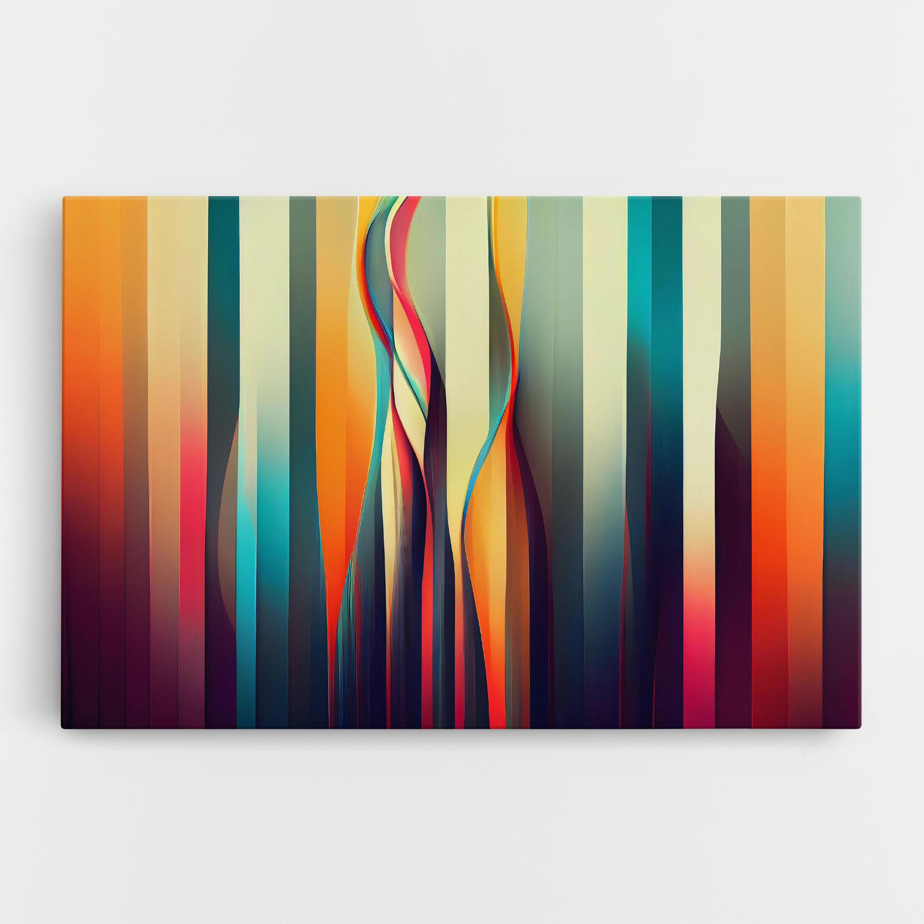 Tablou Canvas Colorful Geometric Background mockup 0