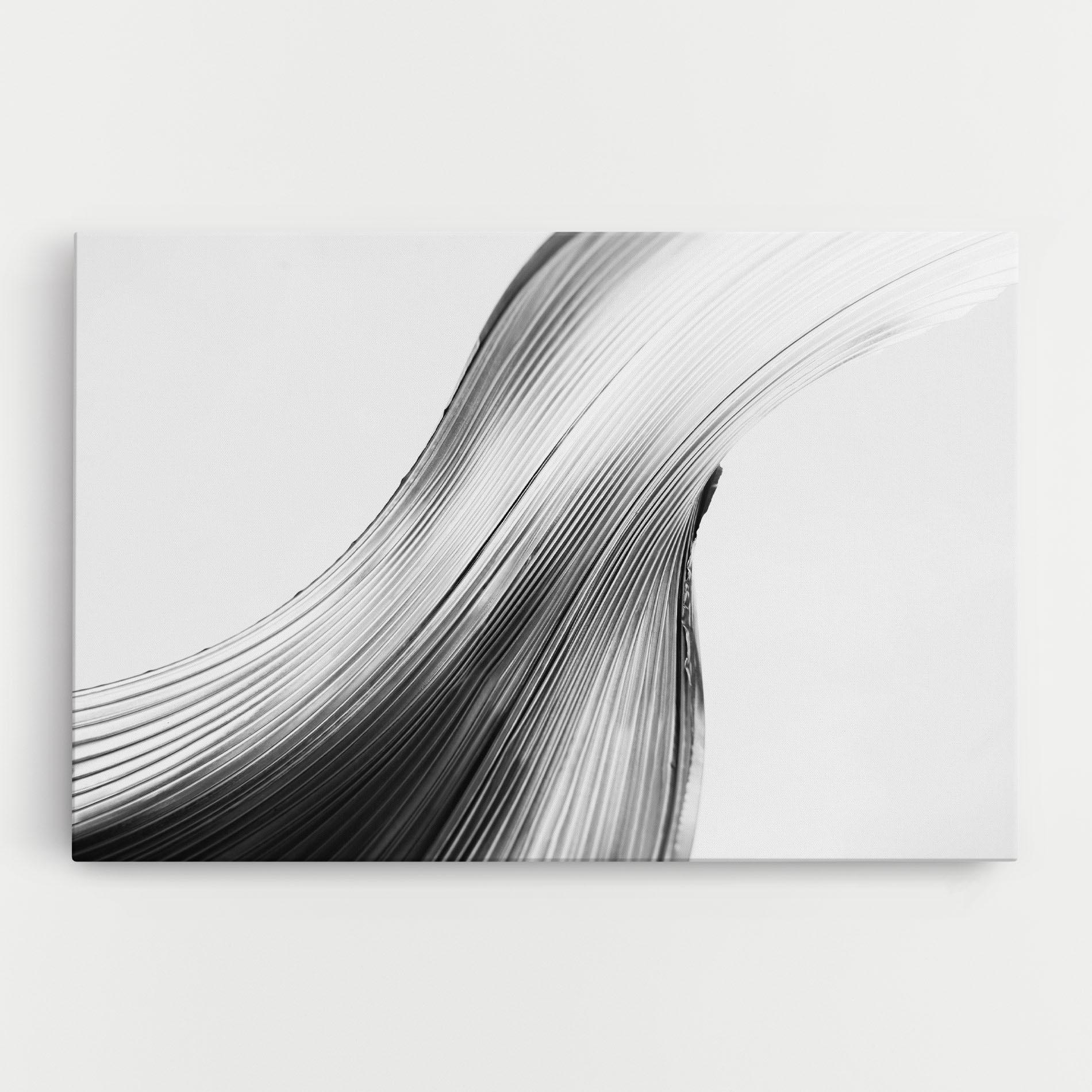 Tablou Canvas Monochrome Wave mockup 0
