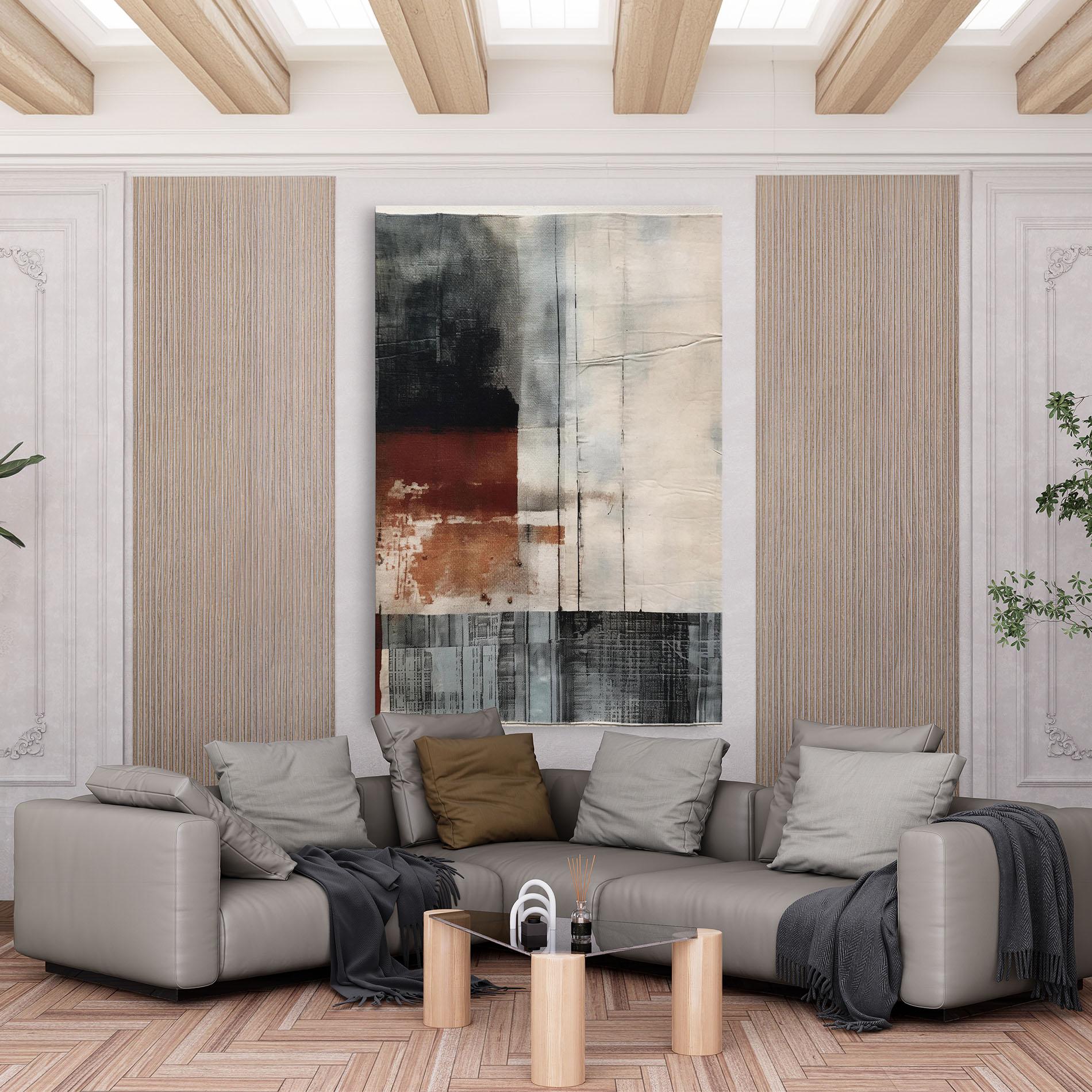 Tablou Canvas Abstract Painting mockup 6