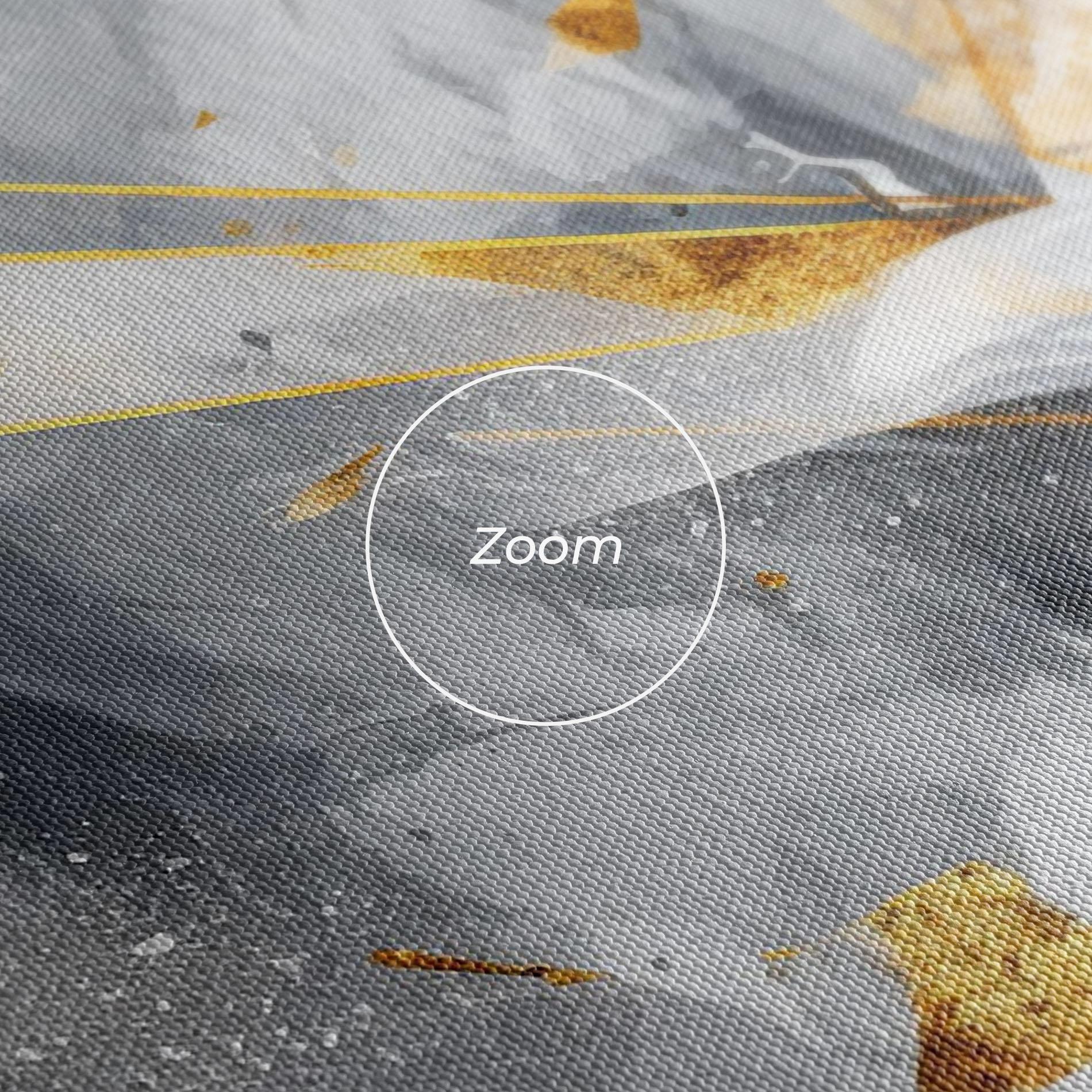 Tablou Canvas Abstract Gold Blue Pattern mockup 3