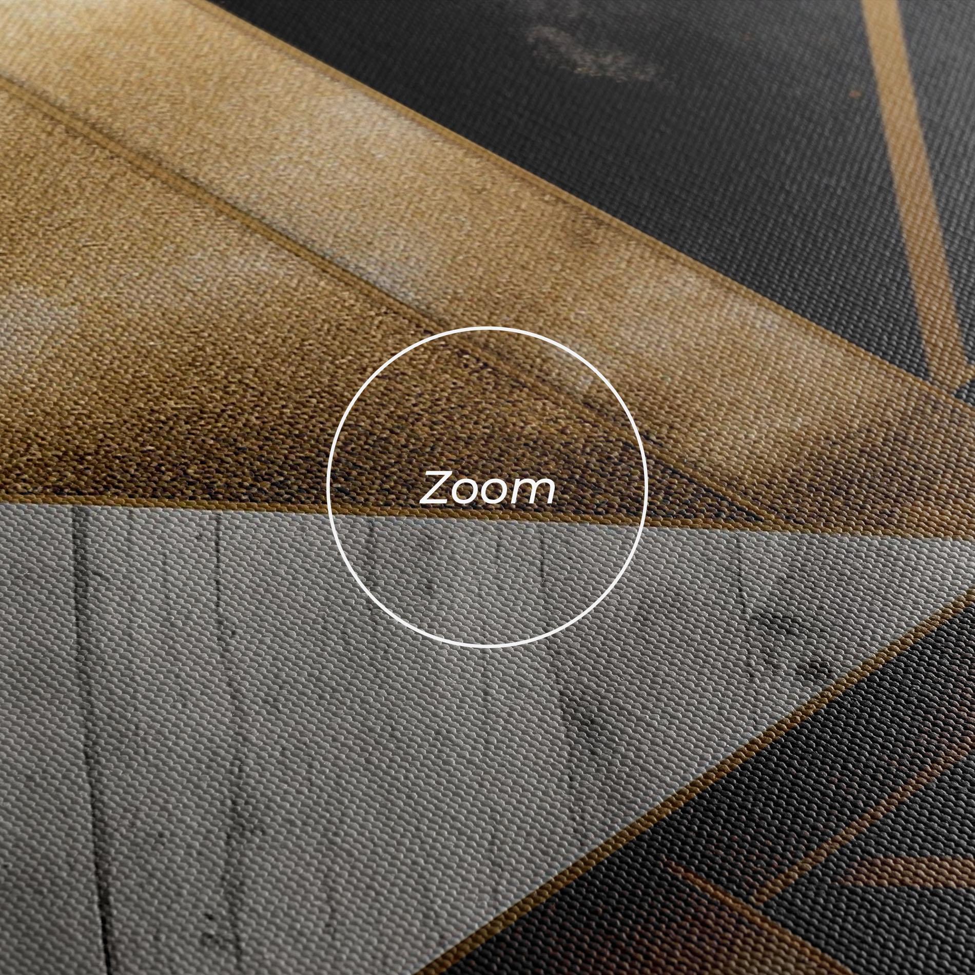 Tablou Canvas Abstract Gold Square mockup 3