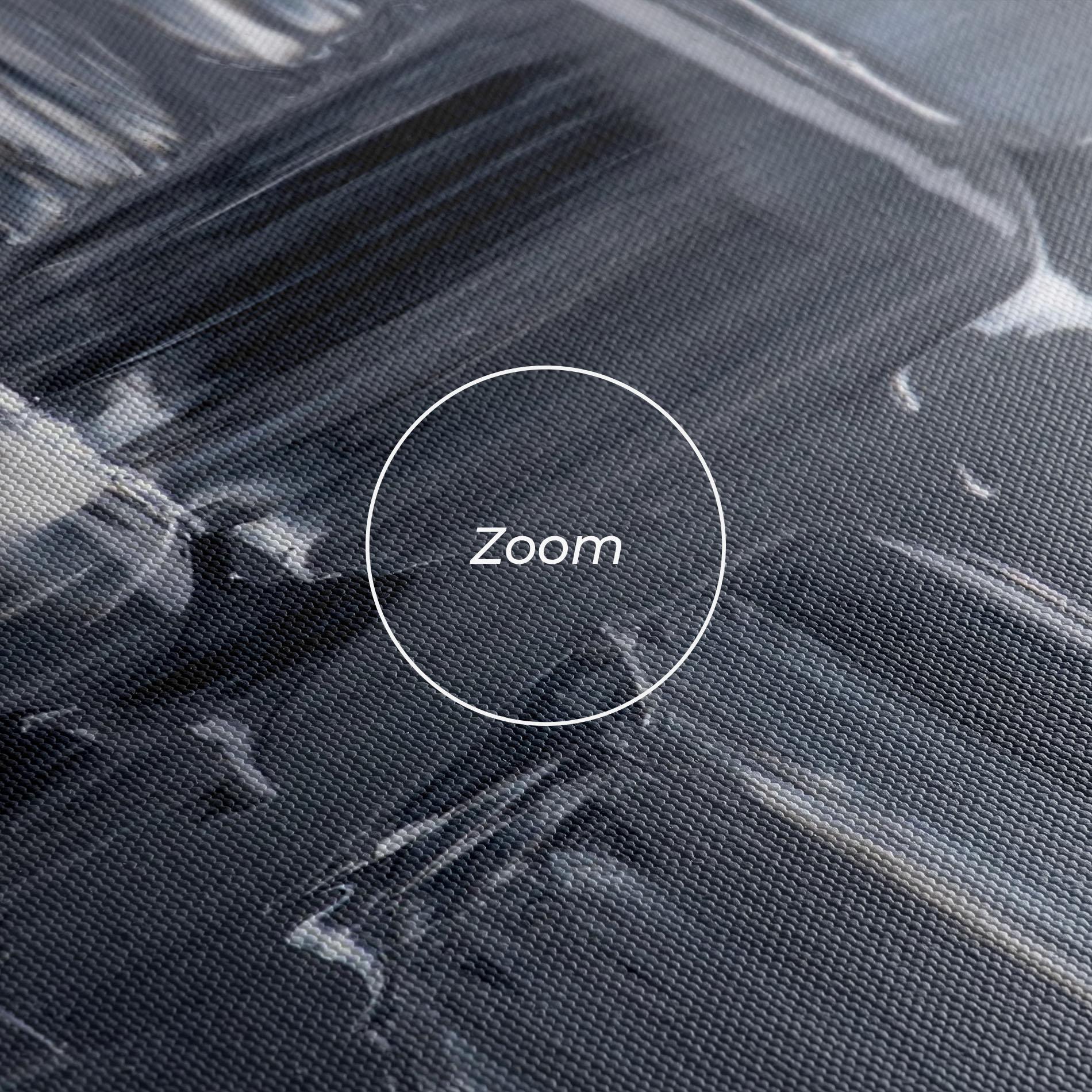 Tablou Canvas Black Acrylic Painting mockup 3