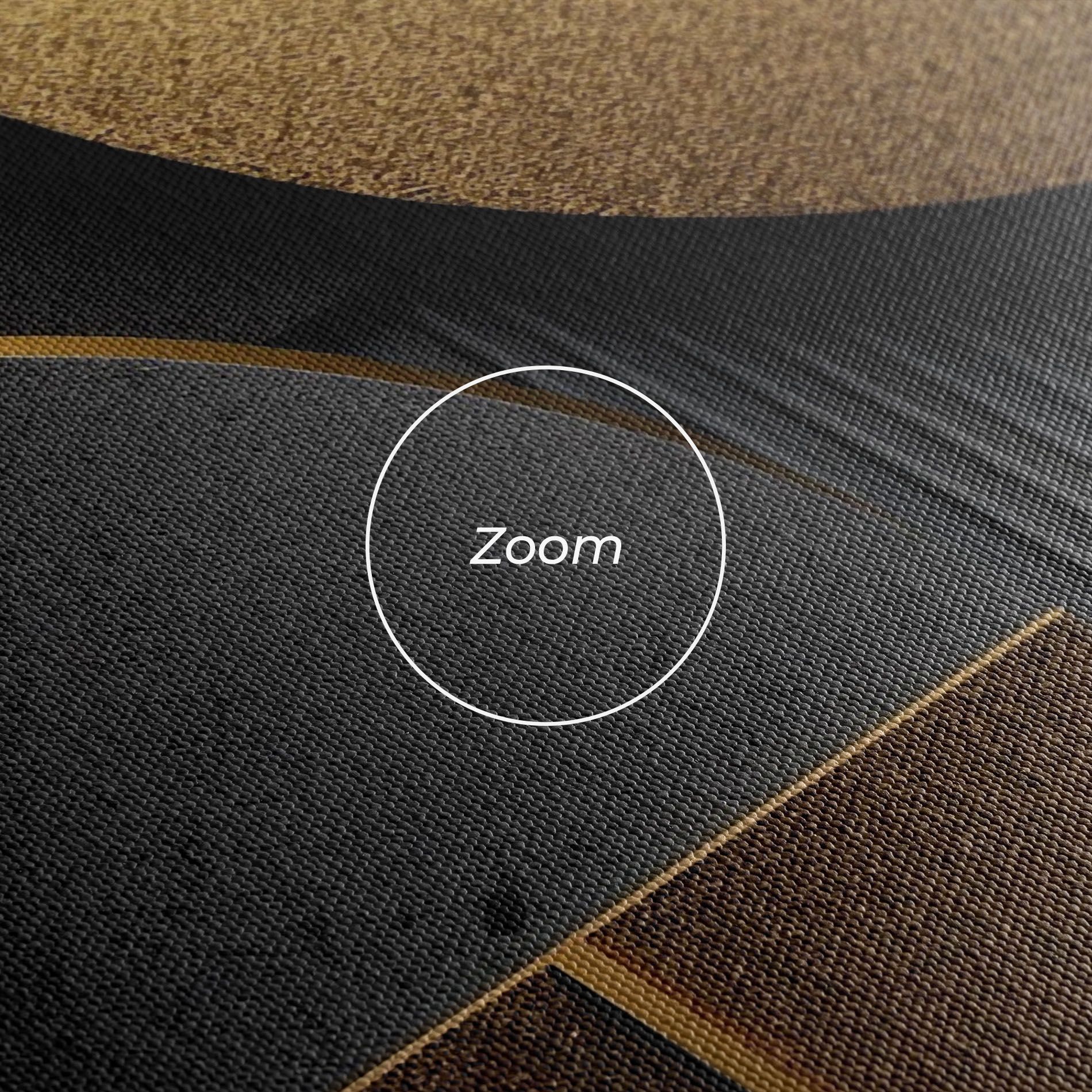 Gold With Grey Circle mockup 3