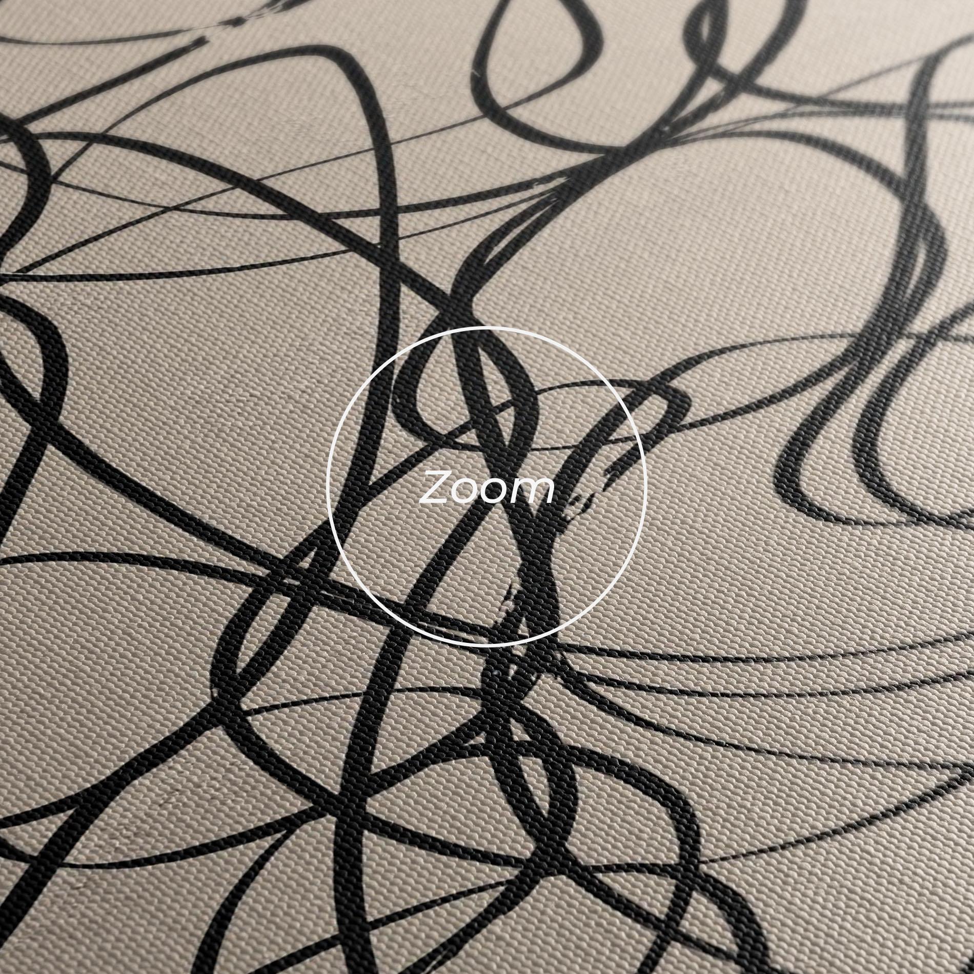 Tablou Canvas Hand Painted Pattern mockup 3