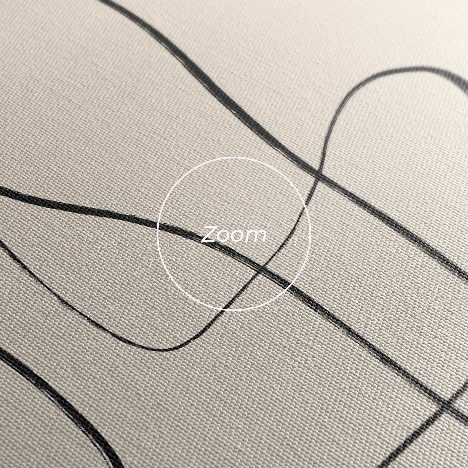 Tablou Canvas Handdrawn Lines mockup 3