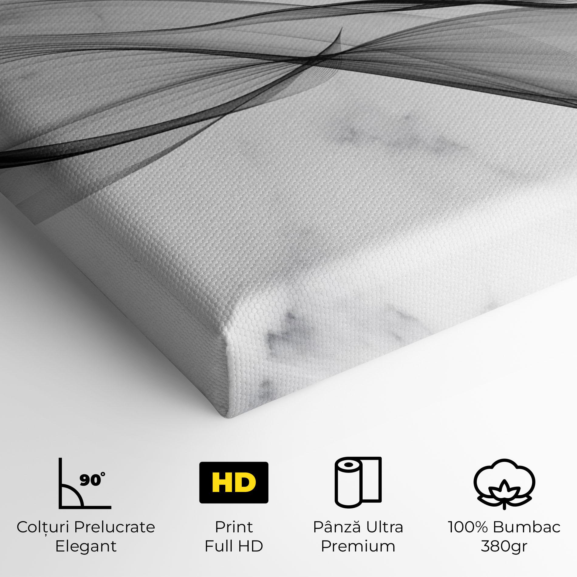 Tablou Canvas Abstract Golden Landscape 1 mockup 4