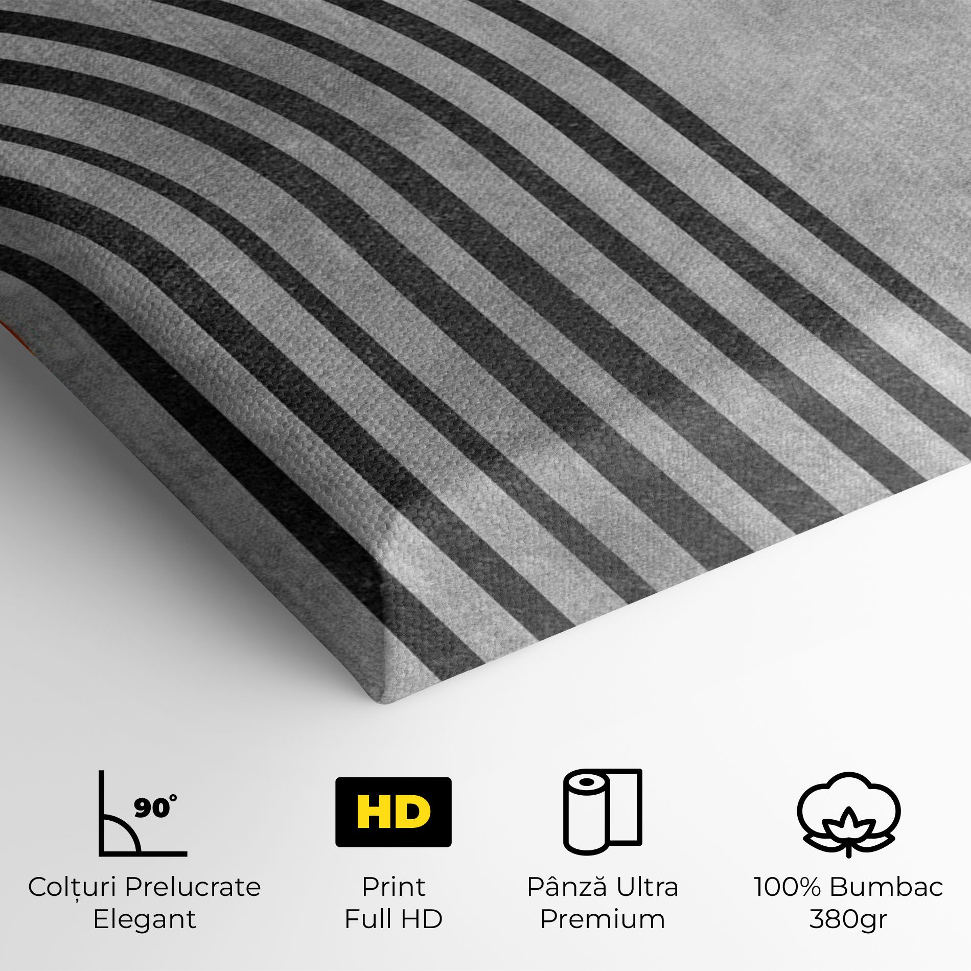 Abstract Orange Circles mockup 4