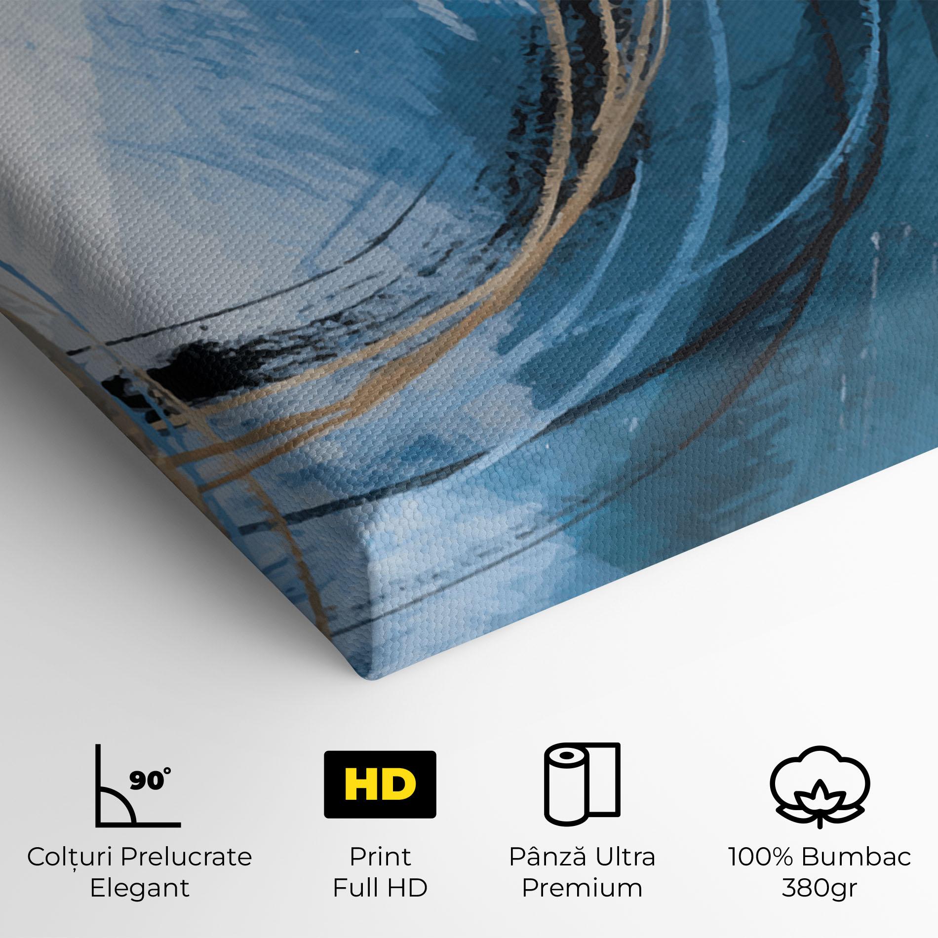 Tablou Canvas Beautiful Abstract Painting mockup 4