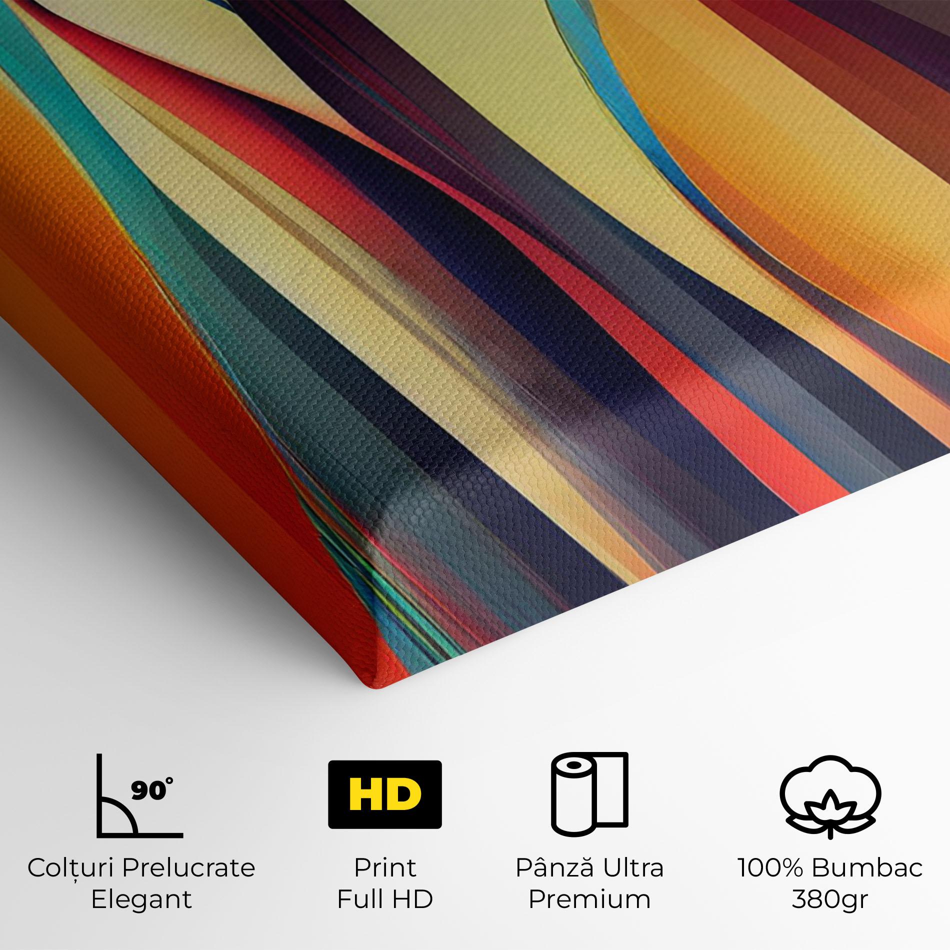 Tablou Canvas Colorful Geometric Background mockup 4