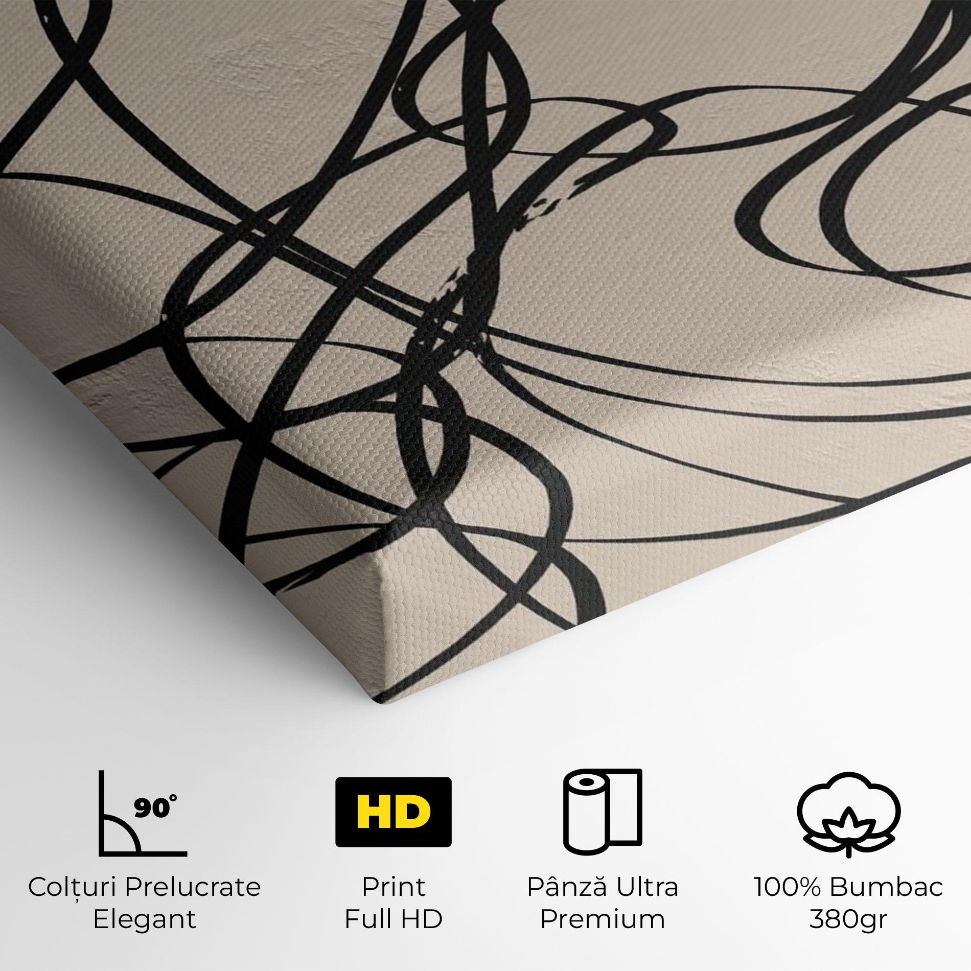 Tablou Canvas Hand Painted Pattern mockup 4