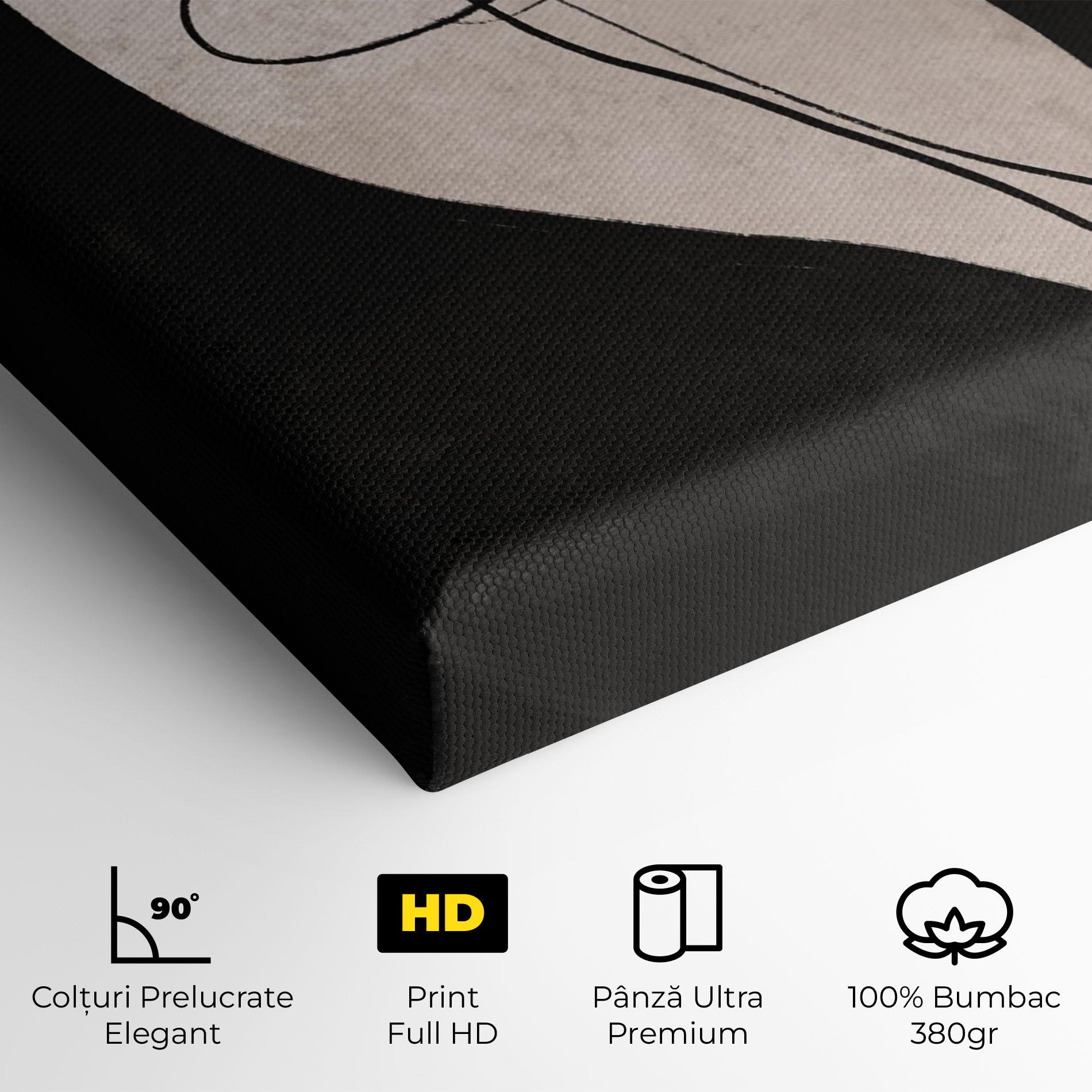 Tablou Canvas Modern Brushstrokes mockup 4