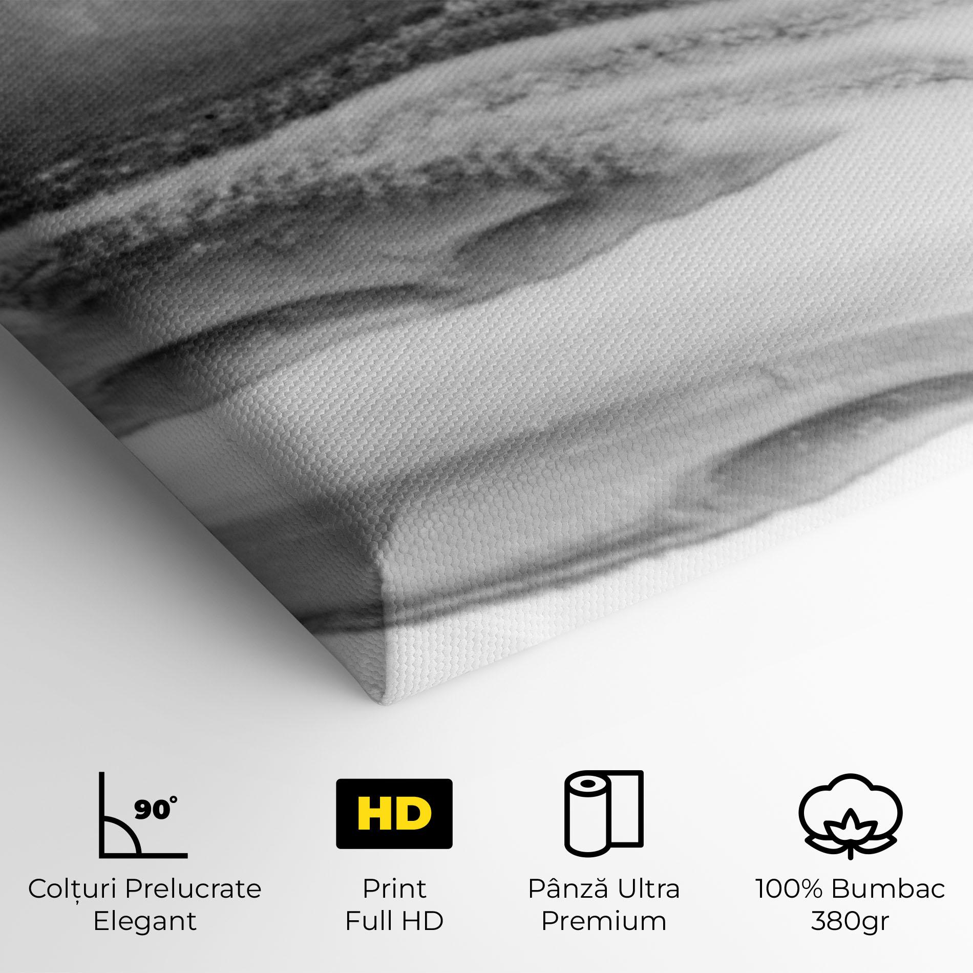 Tablou Canvas White Acrylic Painting mockup 4