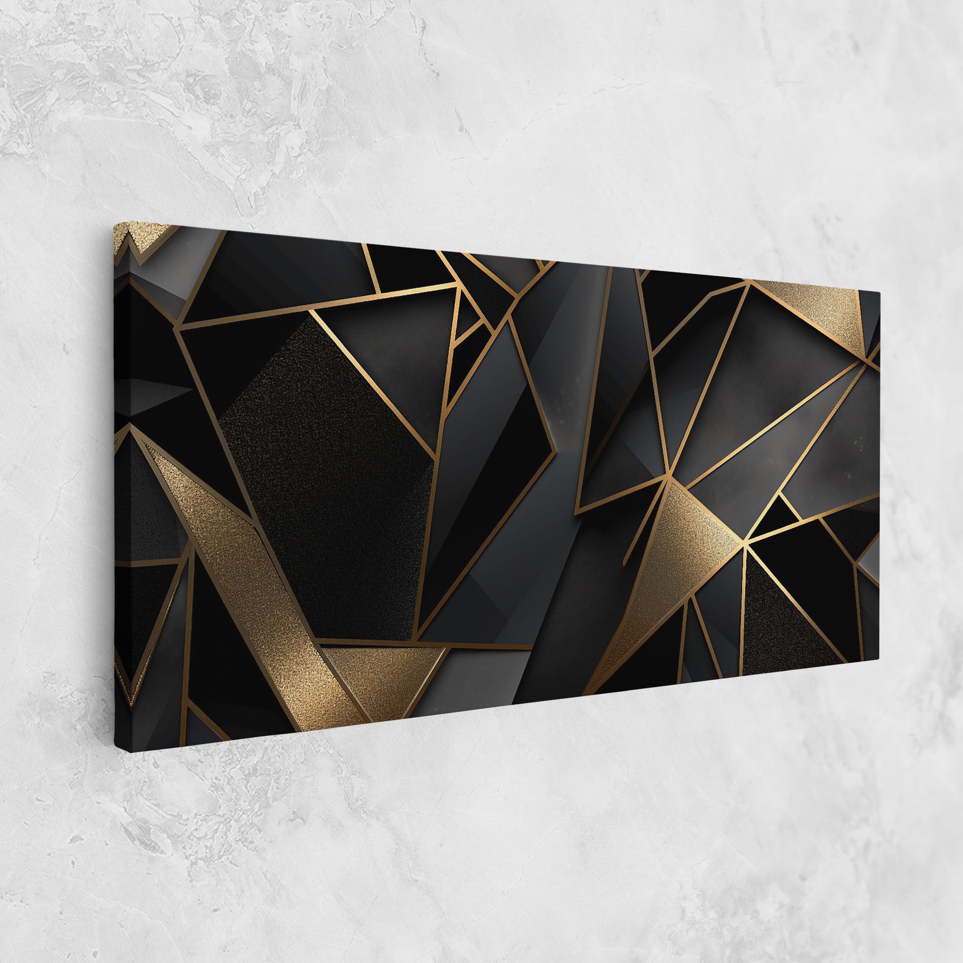 Abstract Golden Art mockup 1
