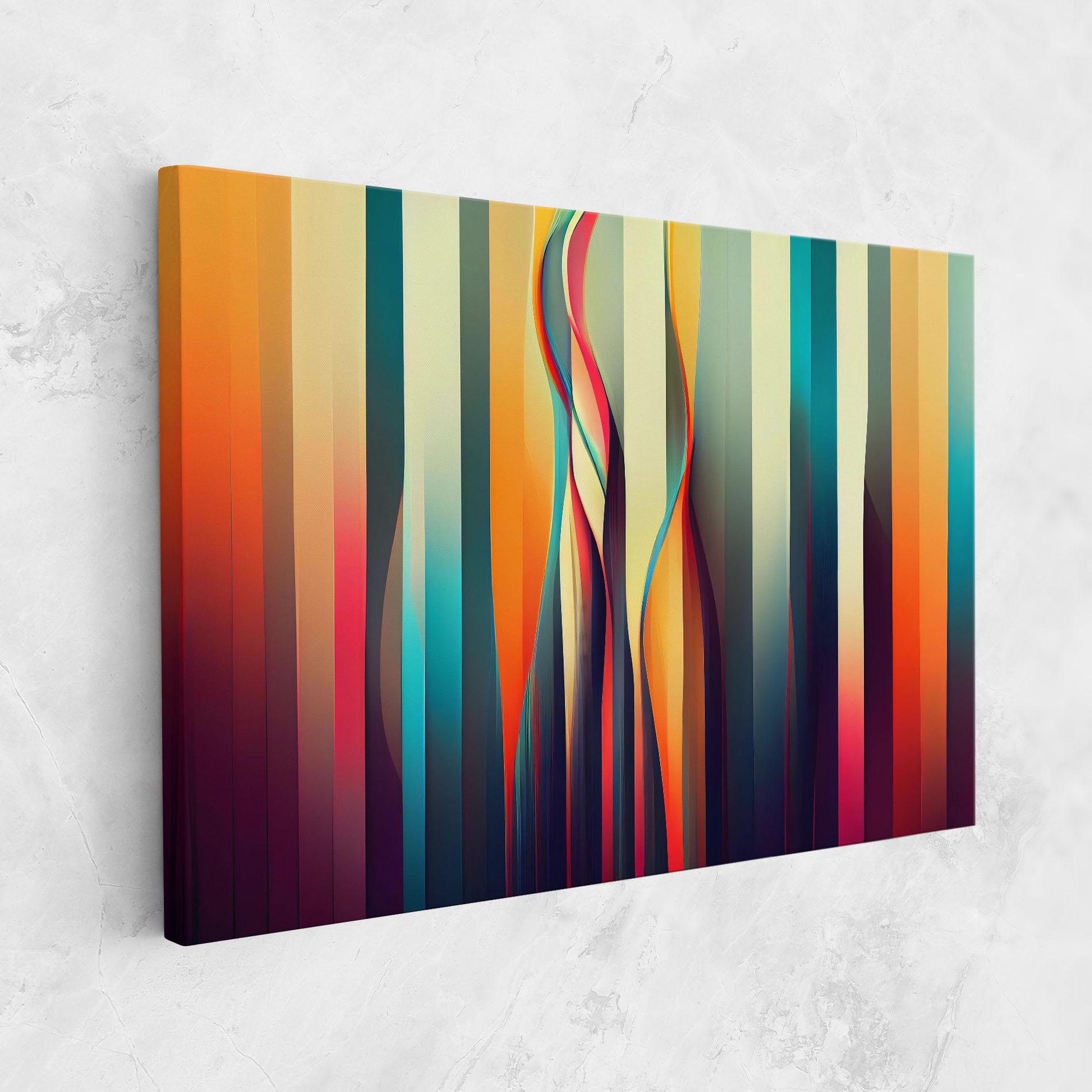 Tablou Canvas Colorful Geometric Background mockup 1