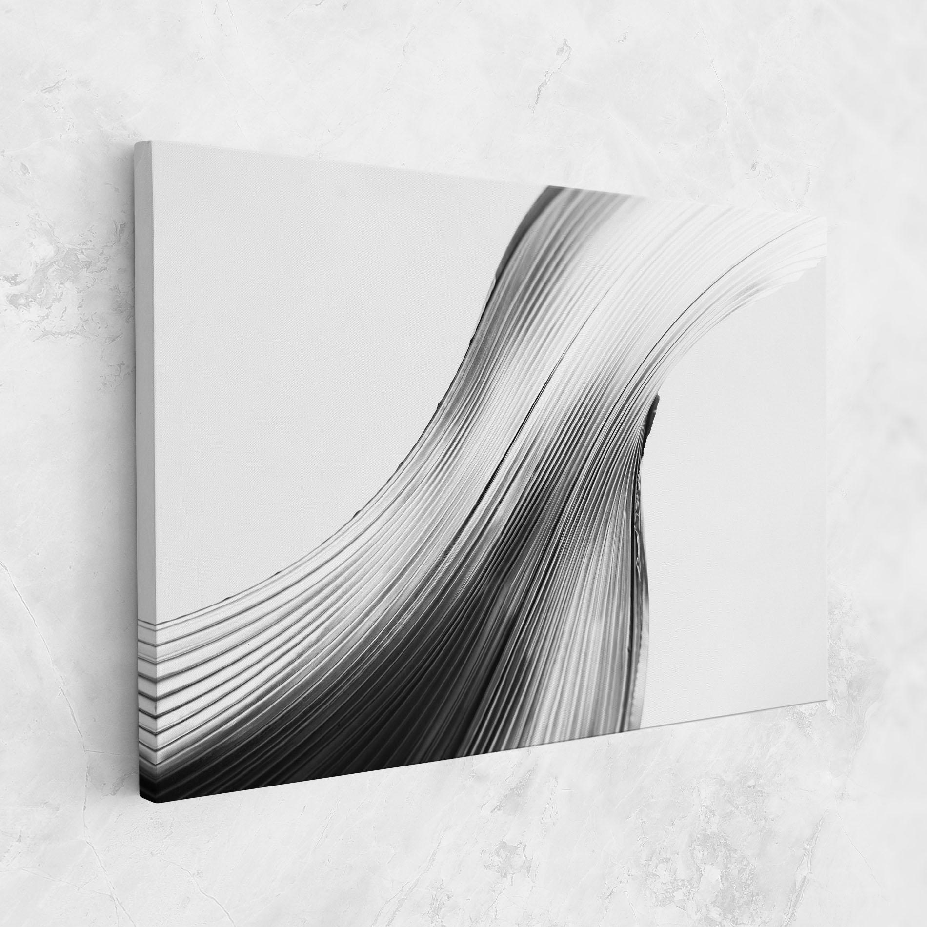 Tablou Canvas Monochrome Wave mockup 1