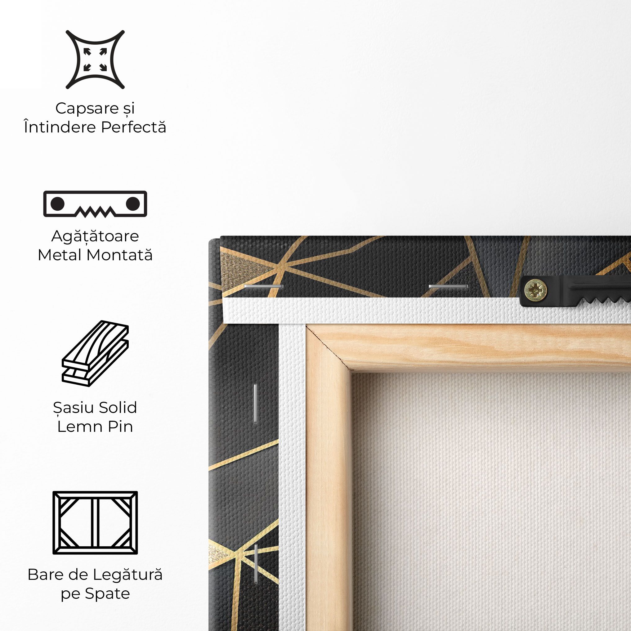 Abstract Golden Art mockup 5