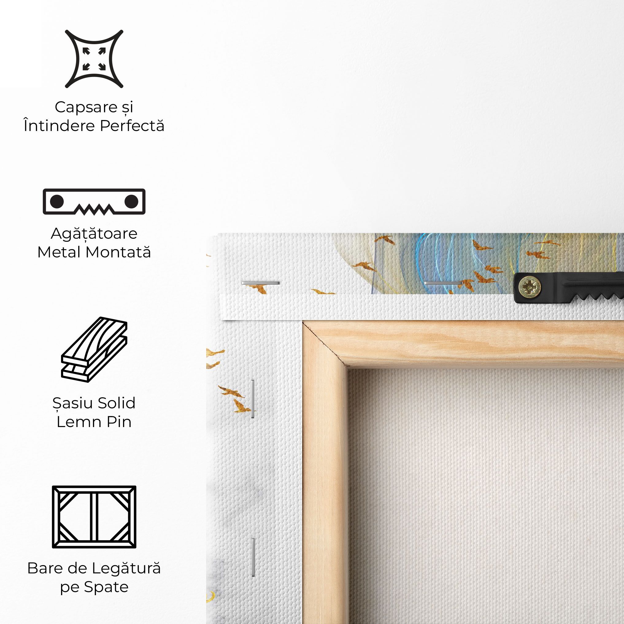 Abstract Golden Landscape 2 mockup 5