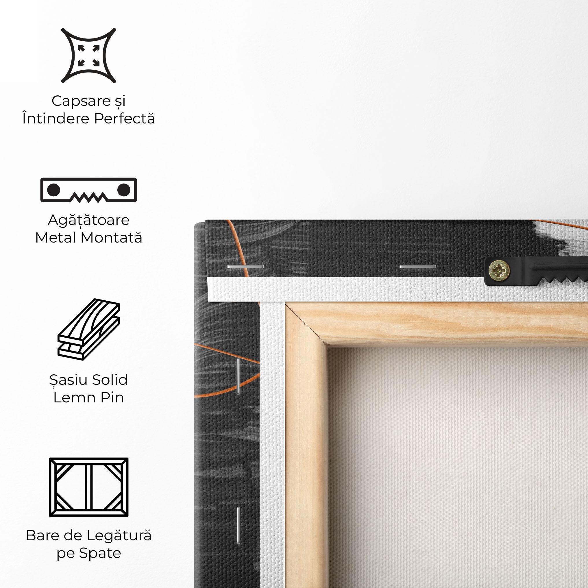 Tablou Canvas Abstract Ink Painting mockup 5