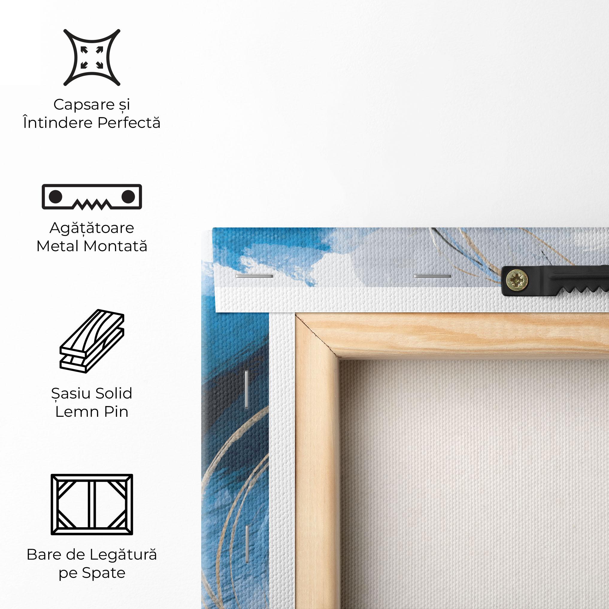 Tablou Canvas Beautiful Abstract Painting mockup 5