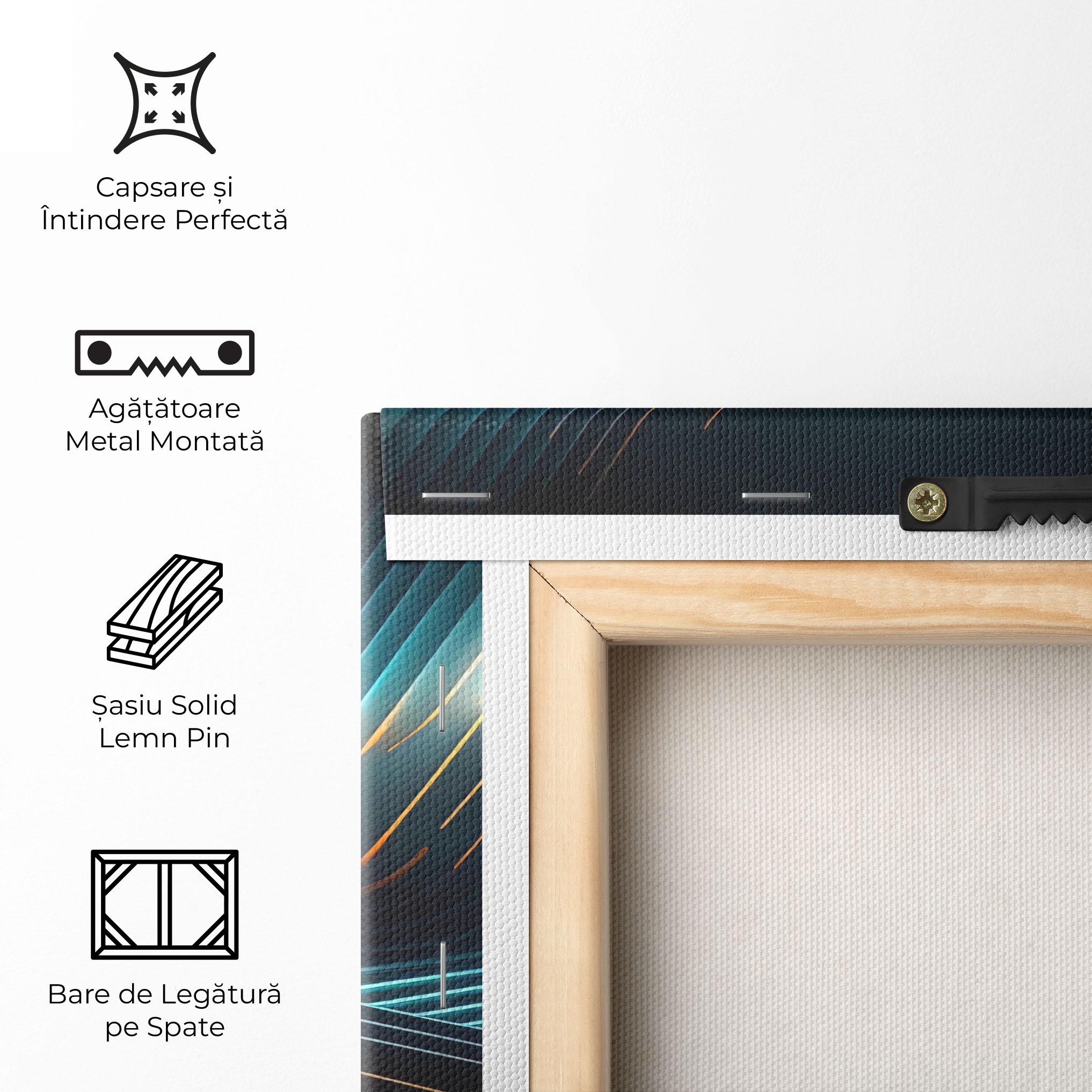 Tablou Canvas Futuristic Background mockup 5