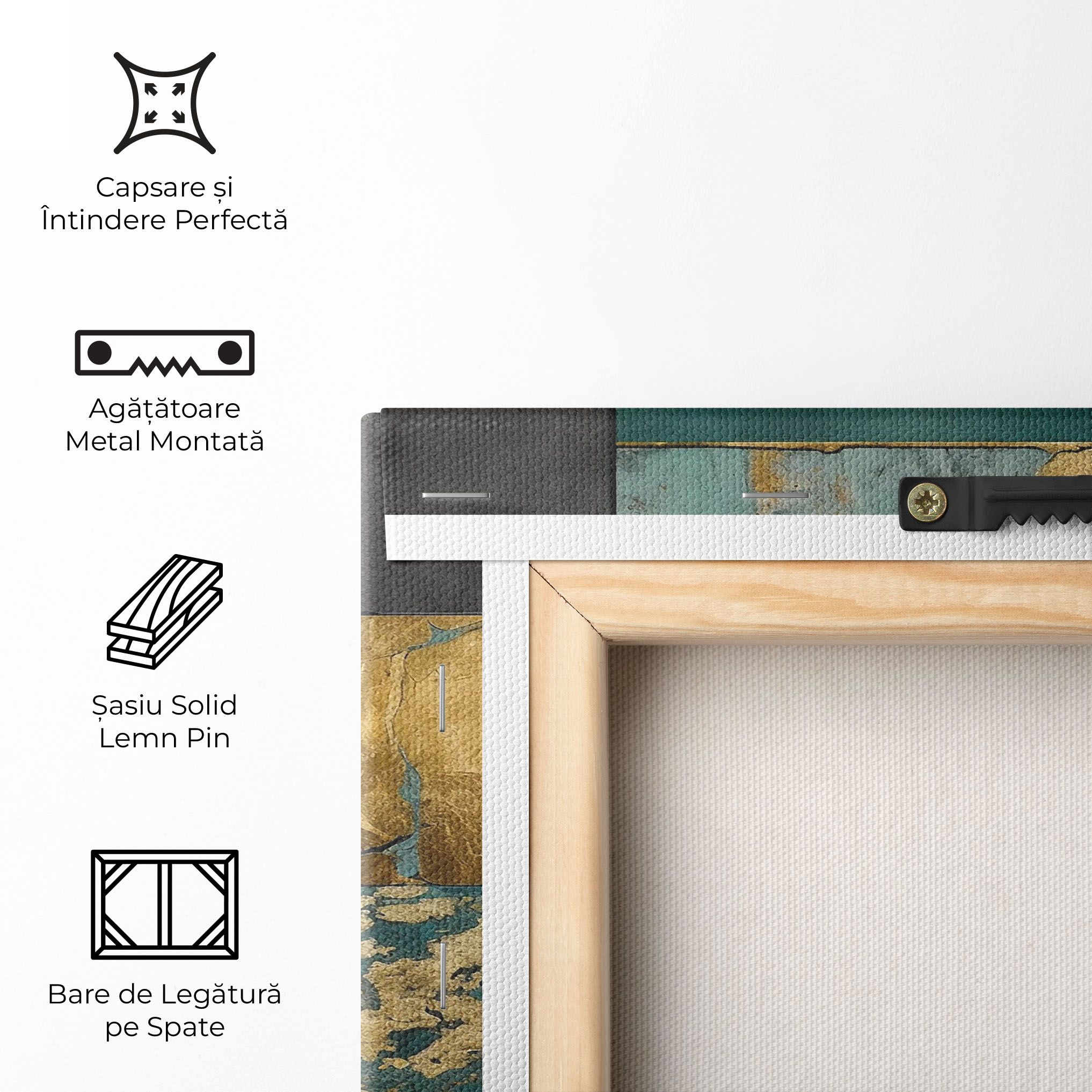 Golden Green Painting mockup 5