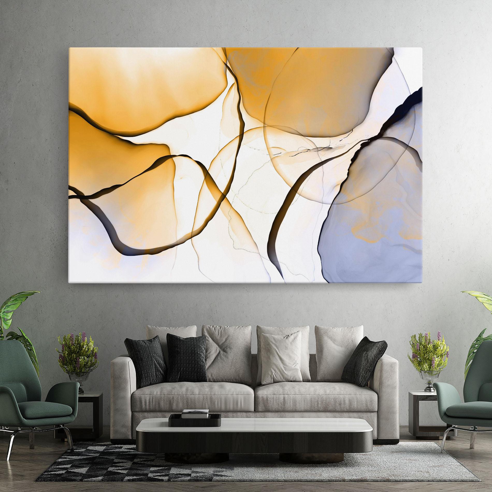 Tablou Canvas Abstract Alcohol Ink mockup 7