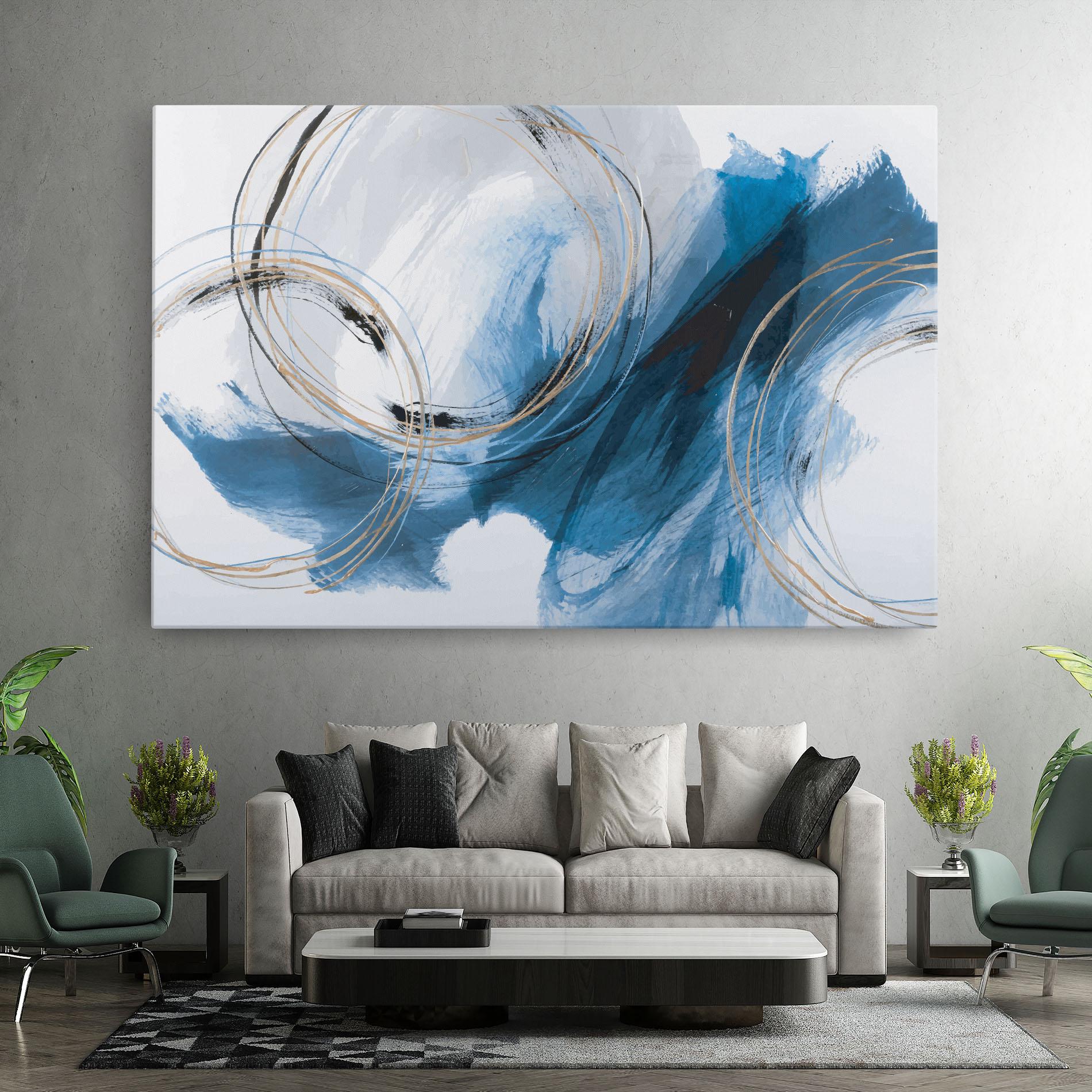 Tablou Canvas Beautiful Abstract Painting mockup 7