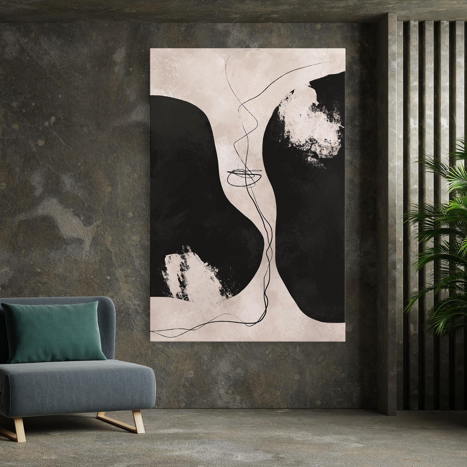 Tablou Canvas Modern Brushstrokes mockup 7