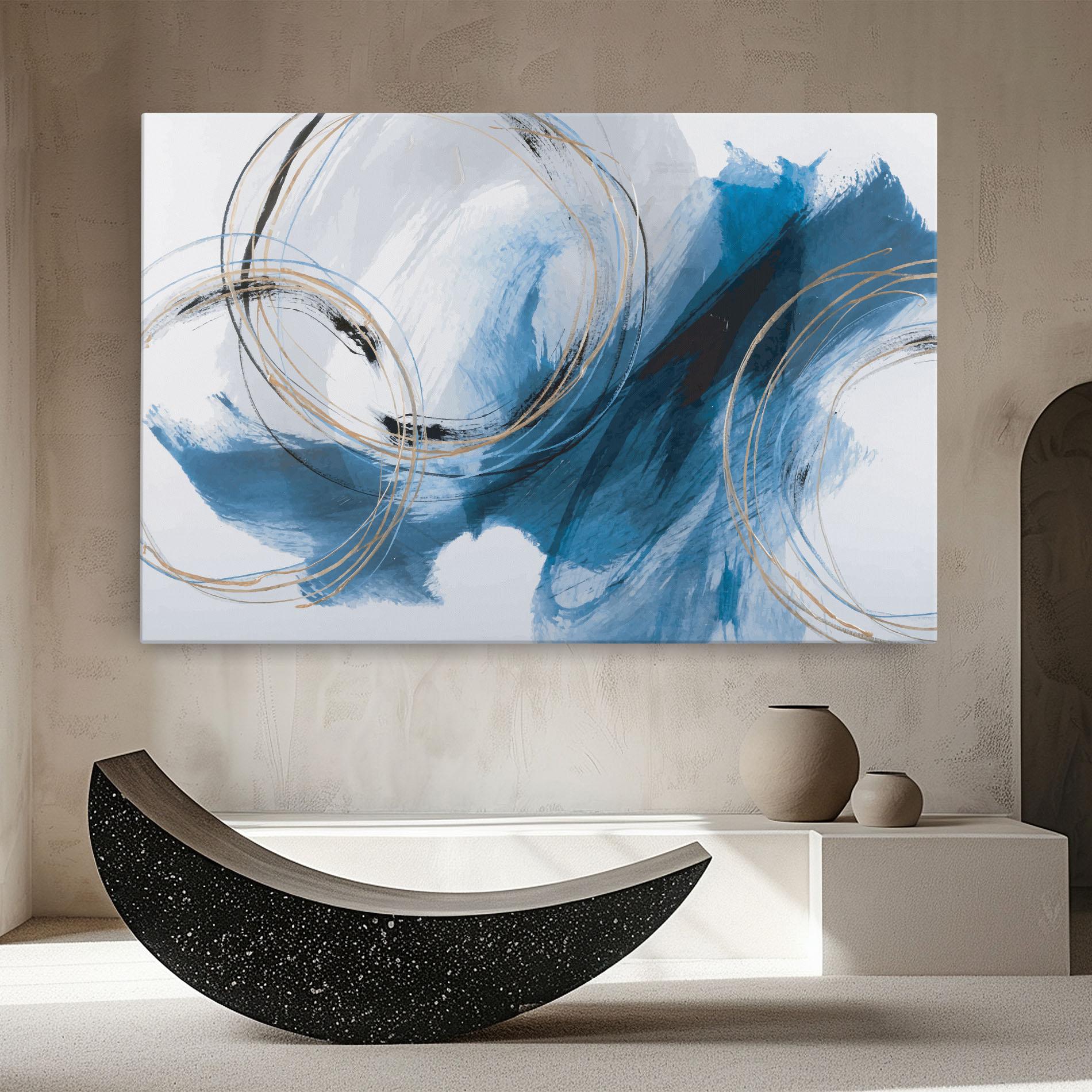 Tablou Canvas Beautiful Abstract Painting mockup 8