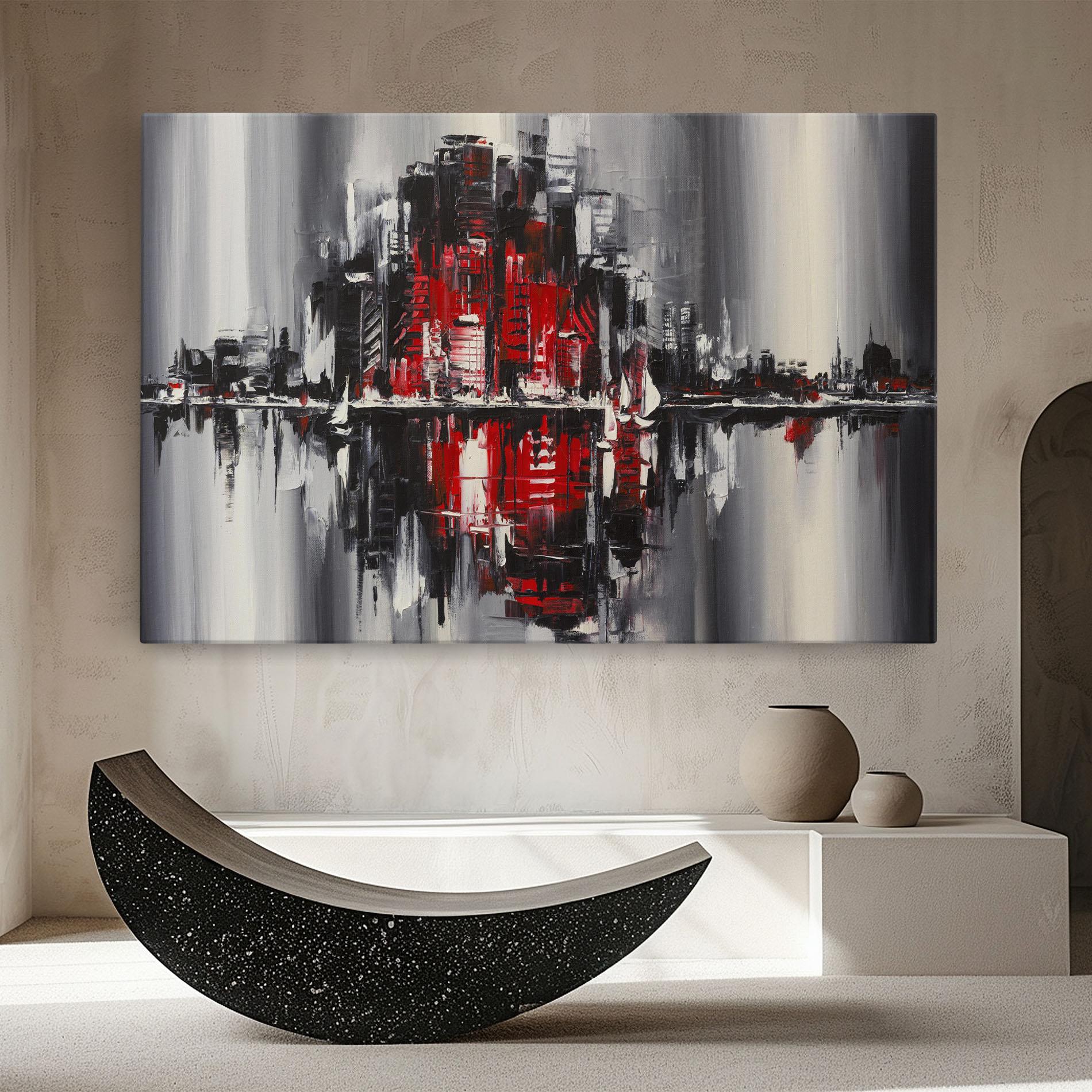 Tablou Canvas Cityscape mockup 8