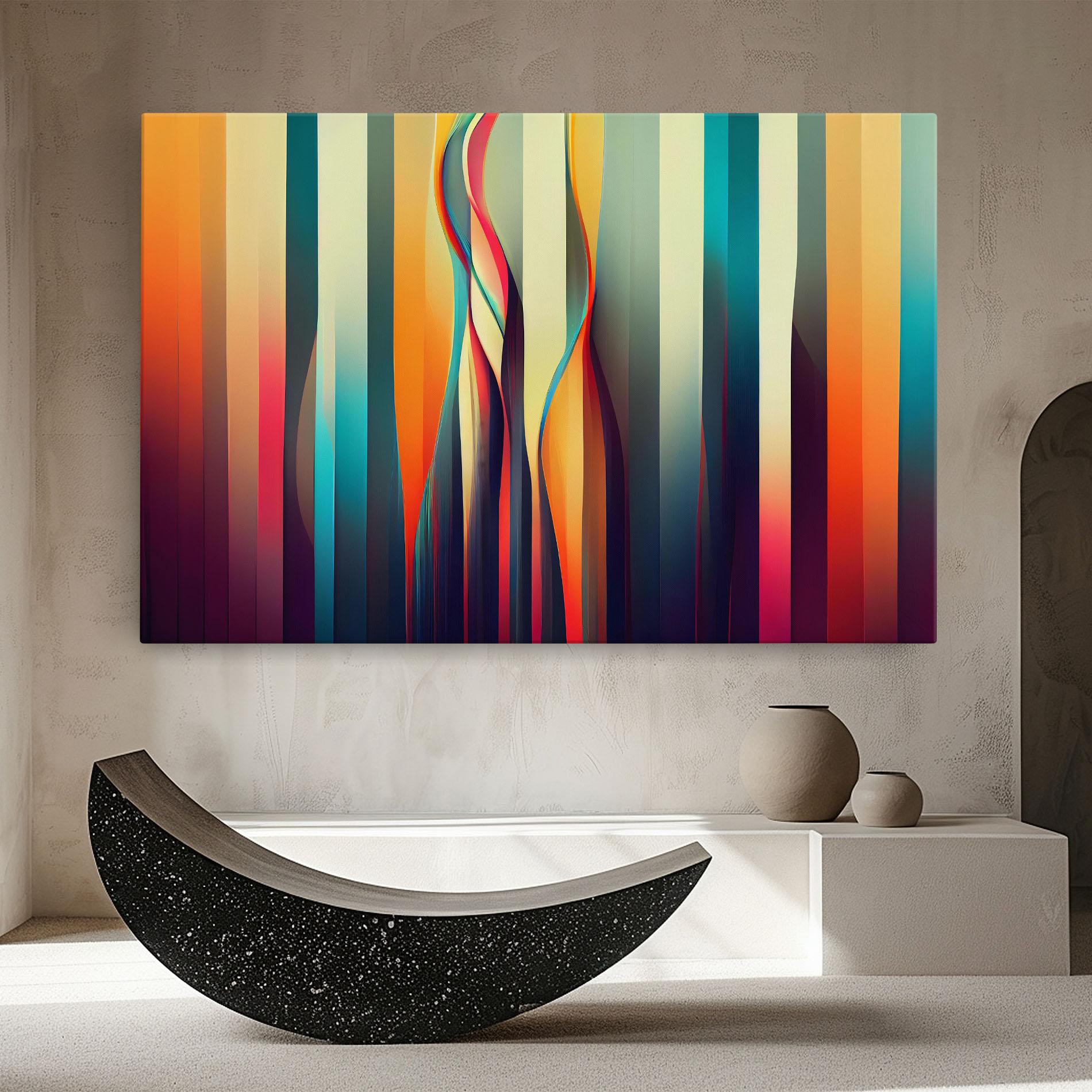 Tablou Canvas Colorful Geometric Background mockup 8