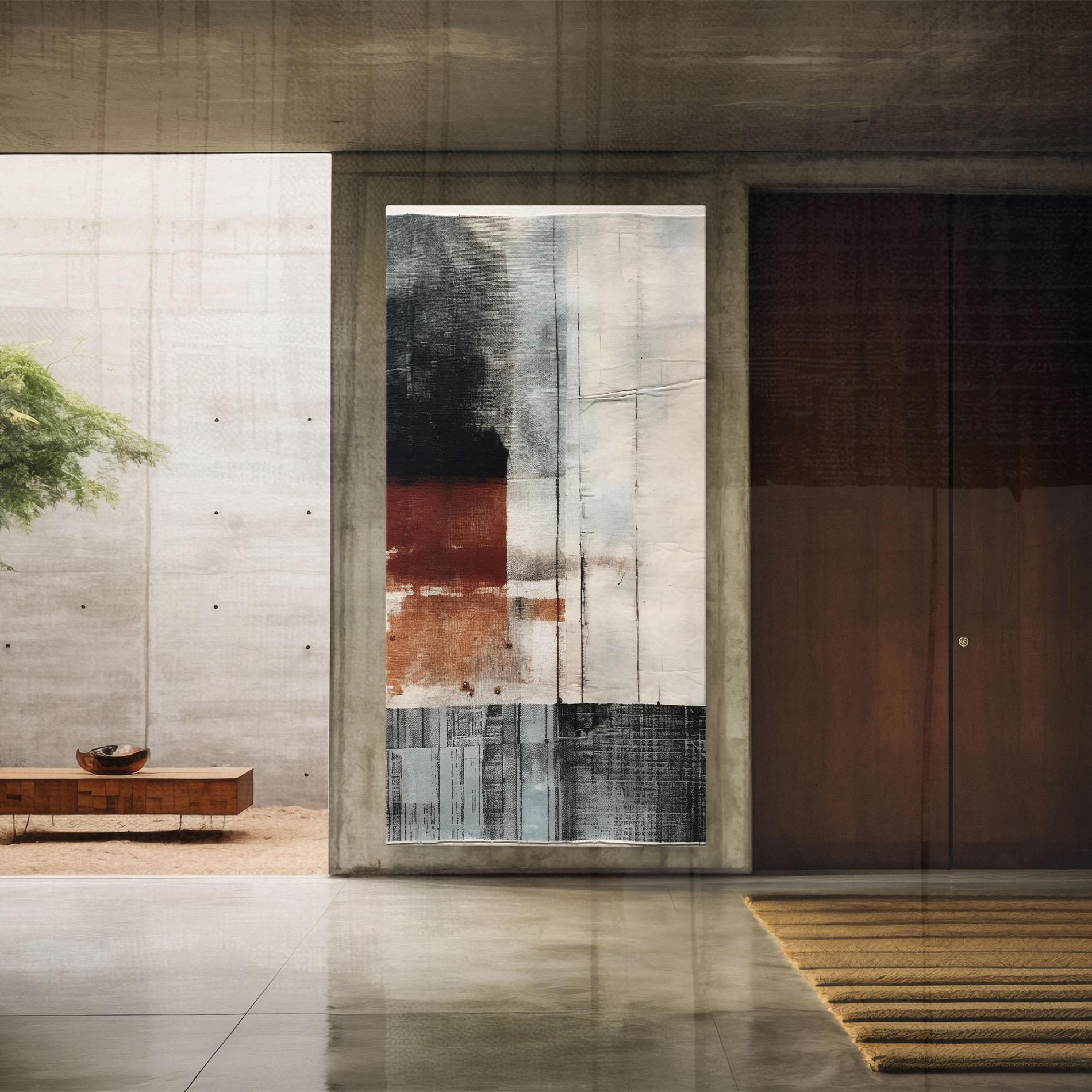 Tablou Canvas Abstract Painting mockup 9