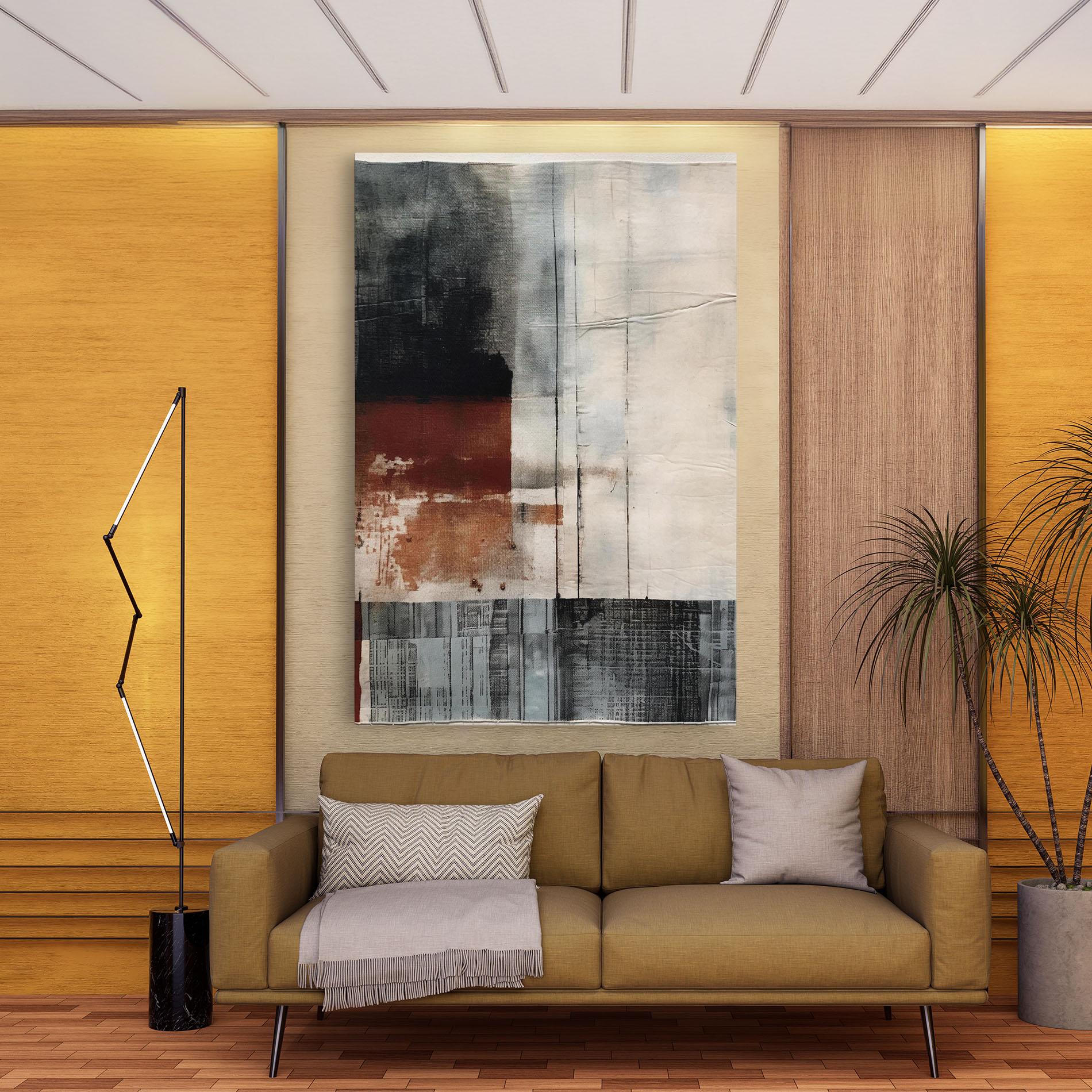 Tablou Canvas Abstract Painting mockup 9