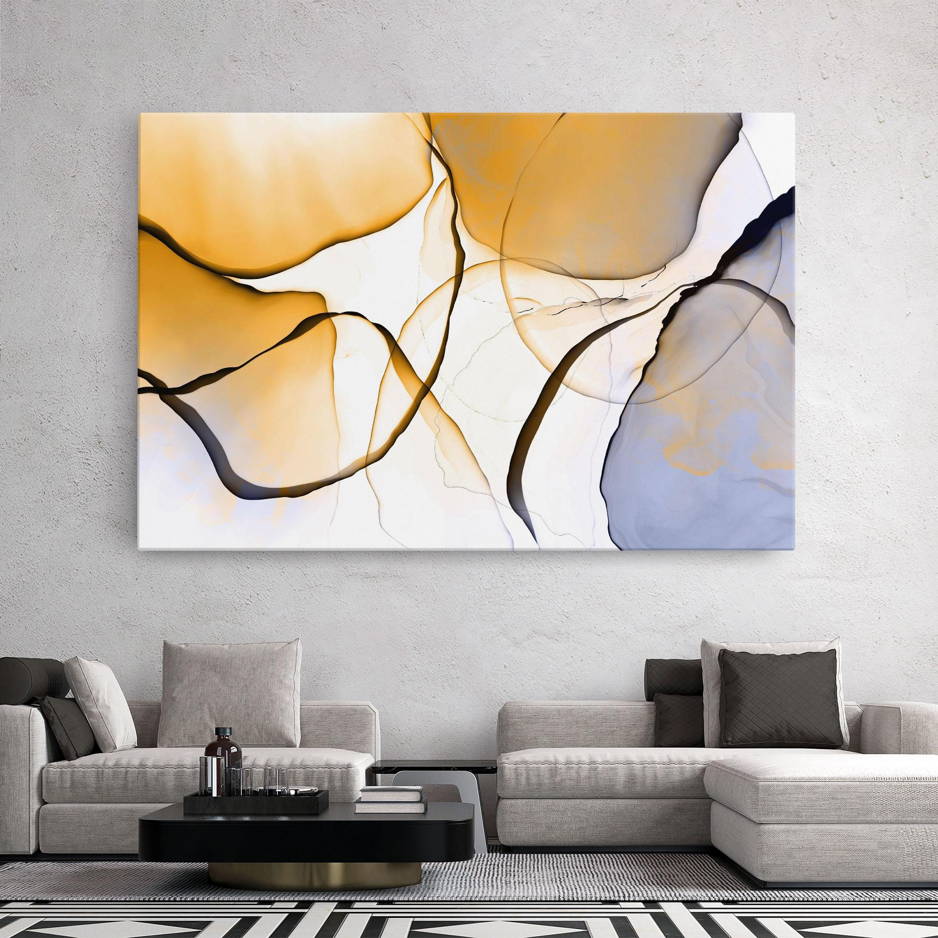 Tablou Canvas Abstract Alcohol Ink mockup 2