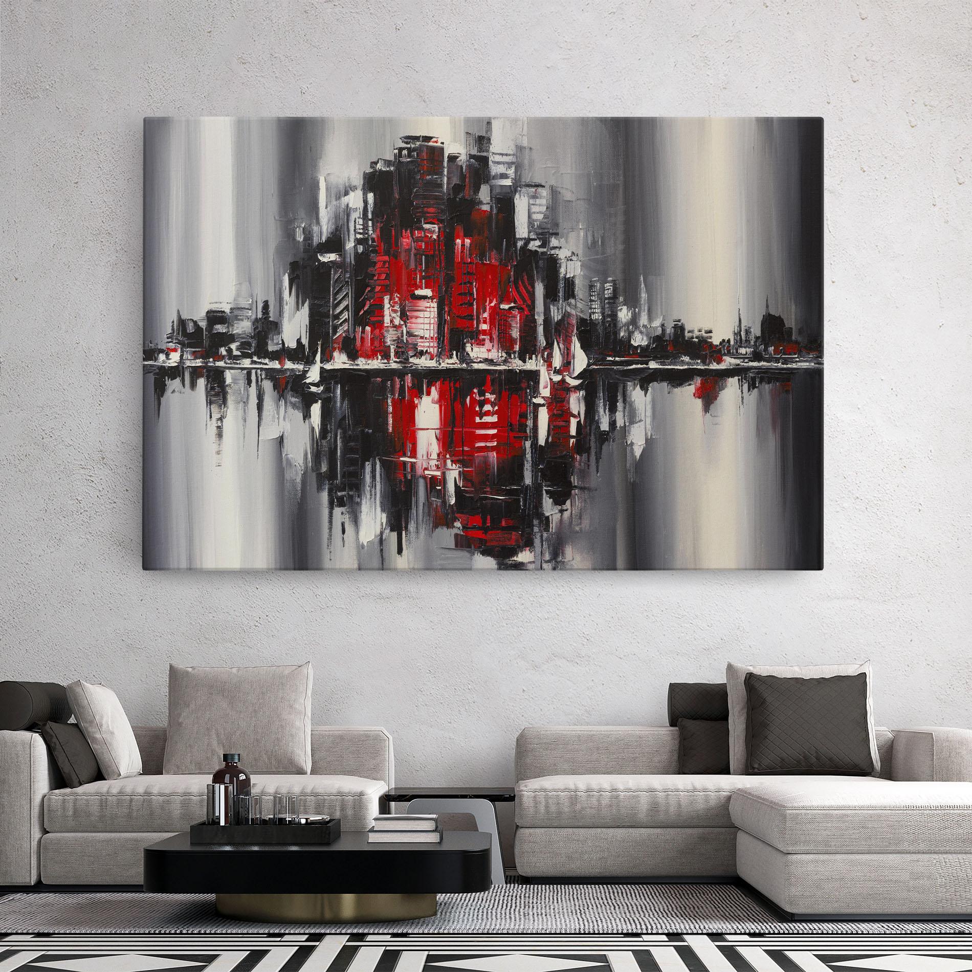 Tablou Canvas Cityscape mockup 2