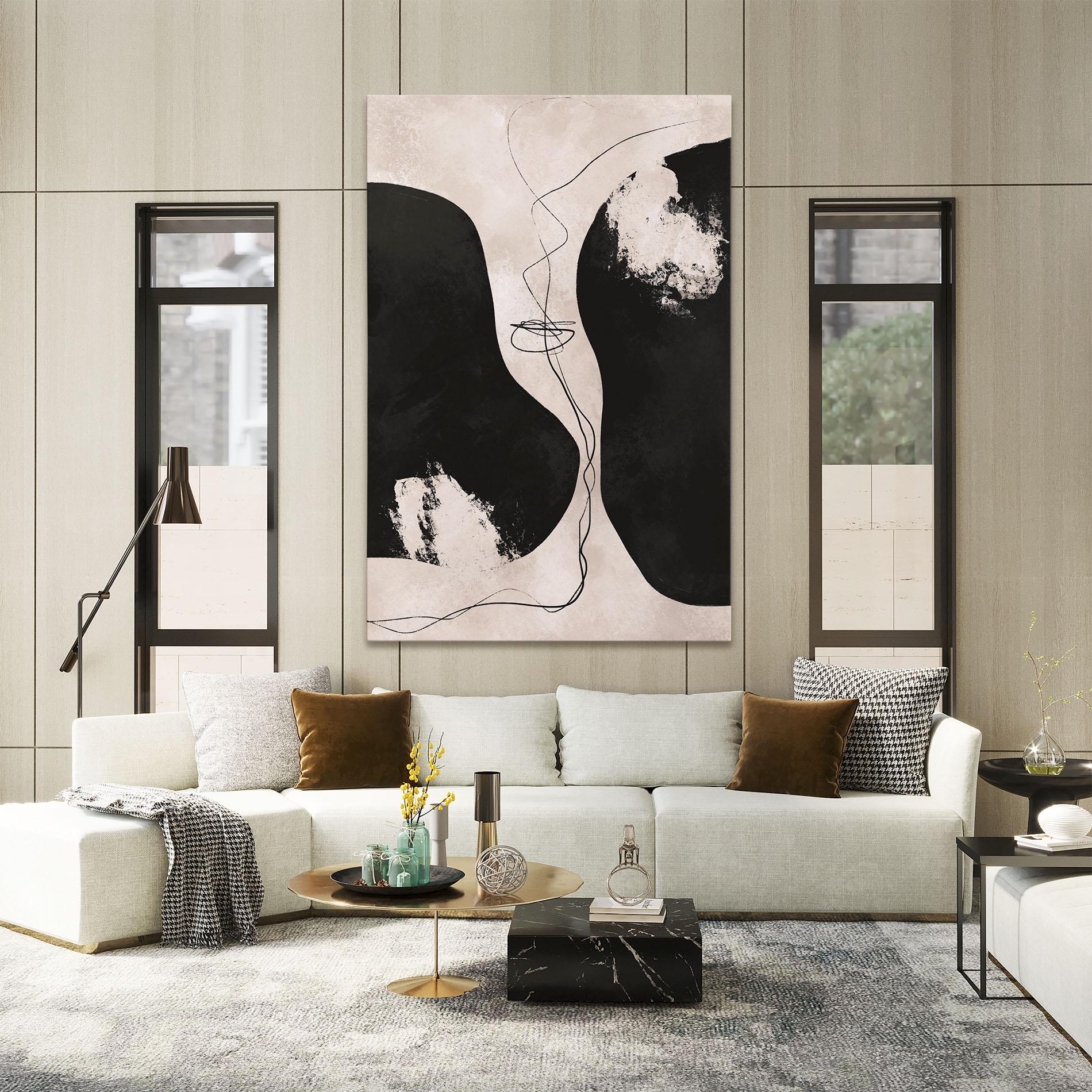 Tablou Canvas Modern Brushstrokes mockup 2