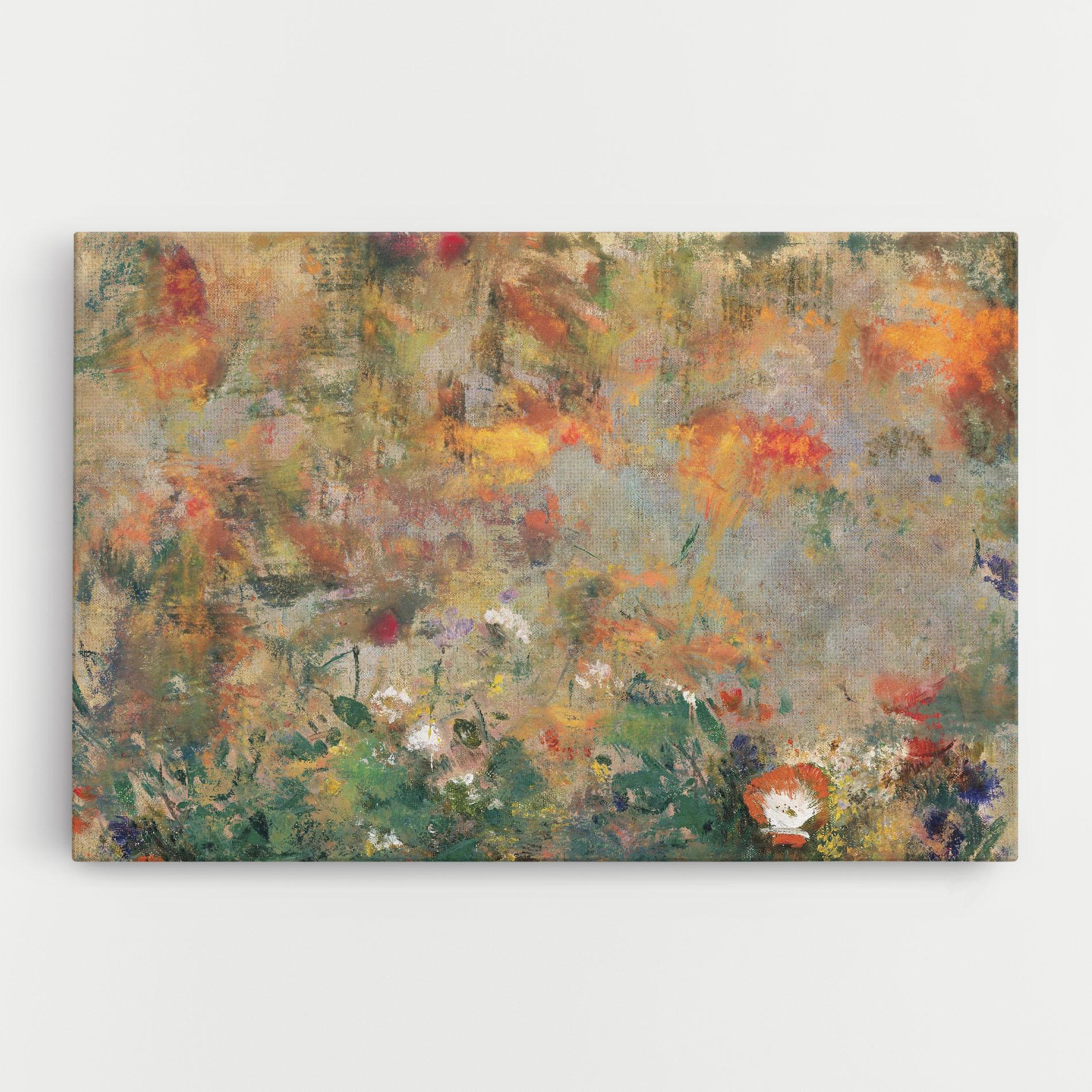 Tablou Canvas Abstract Flowers mockup 0