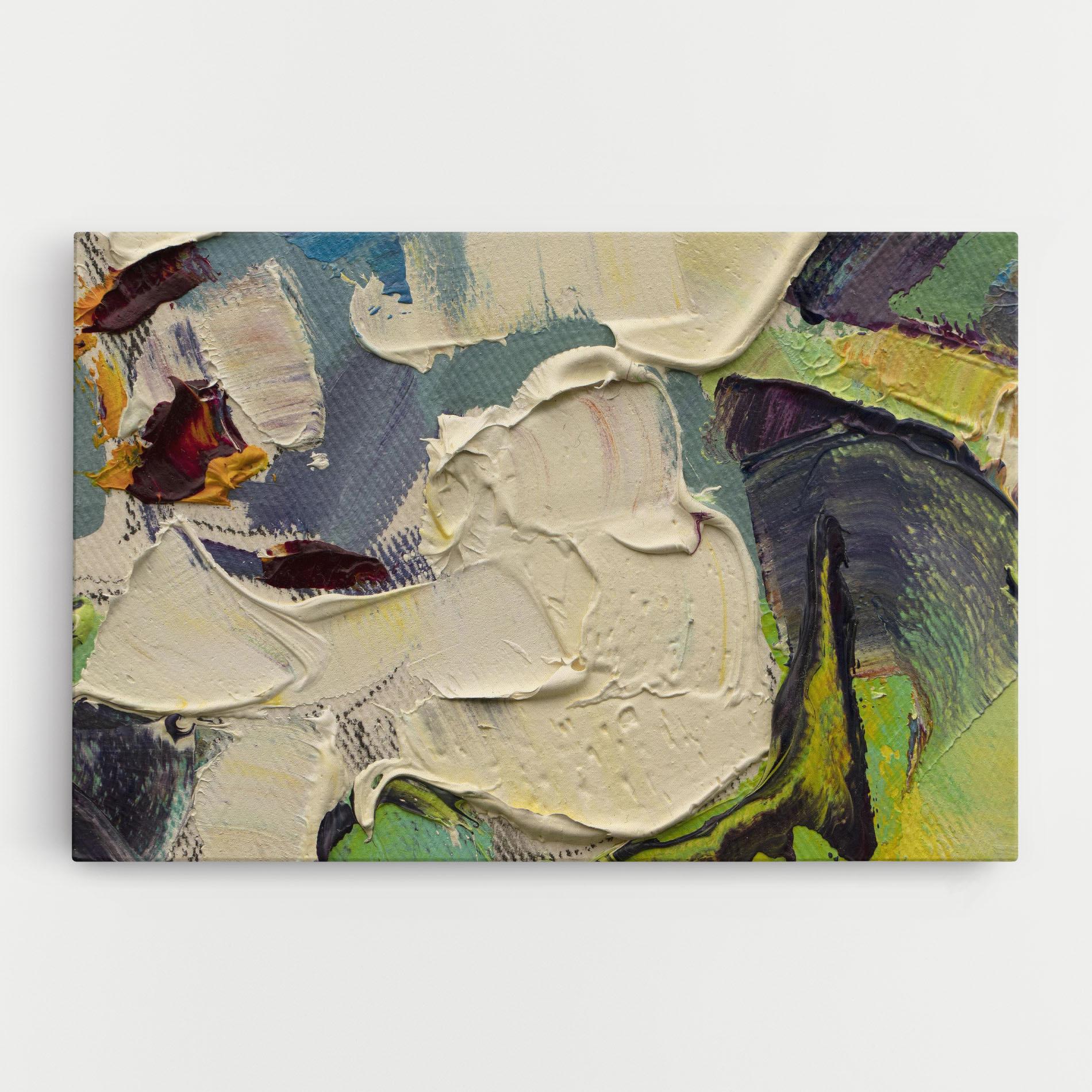 Tablou Canvas Closeup Oil Painting mockup 0