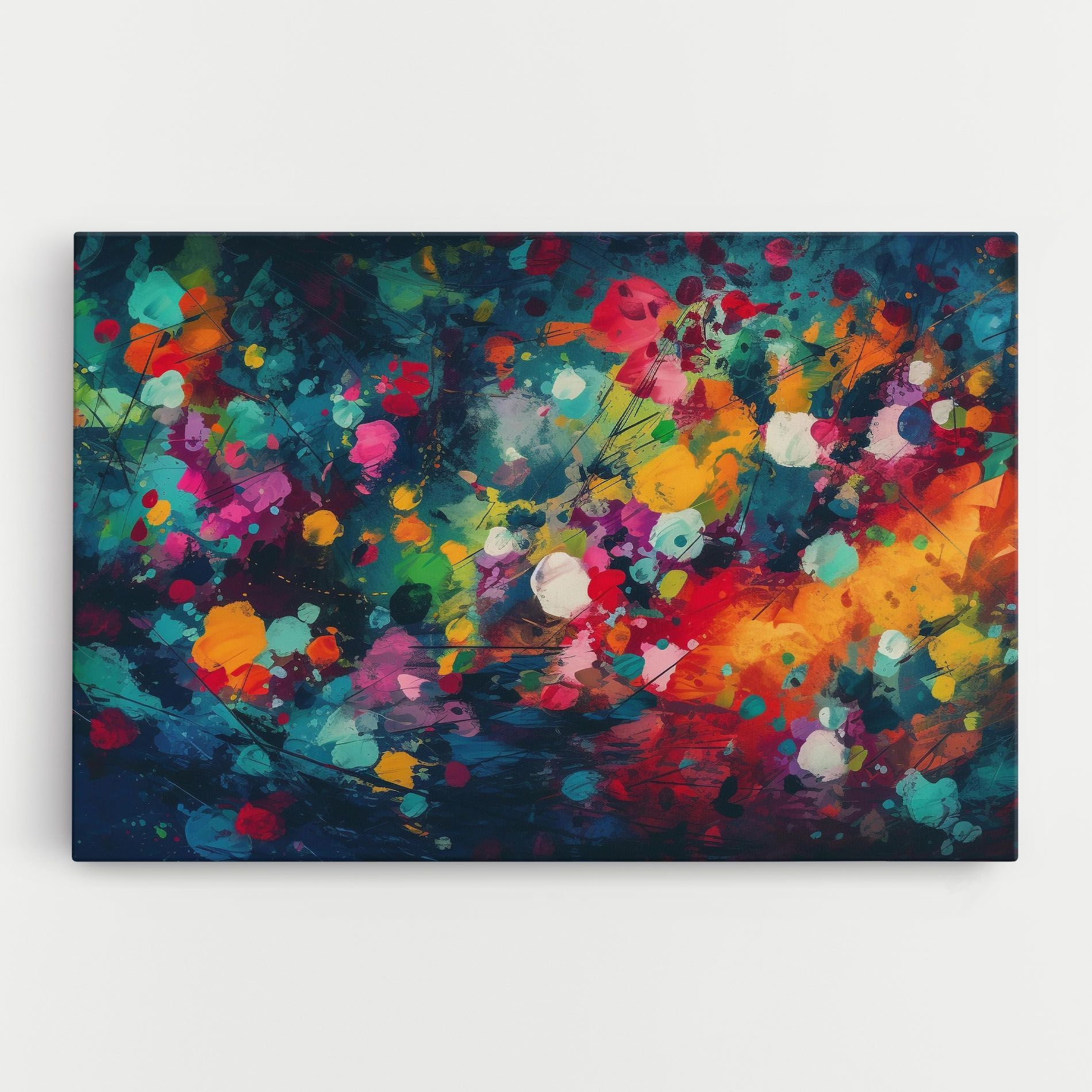 Colors Blue Background mockup 0