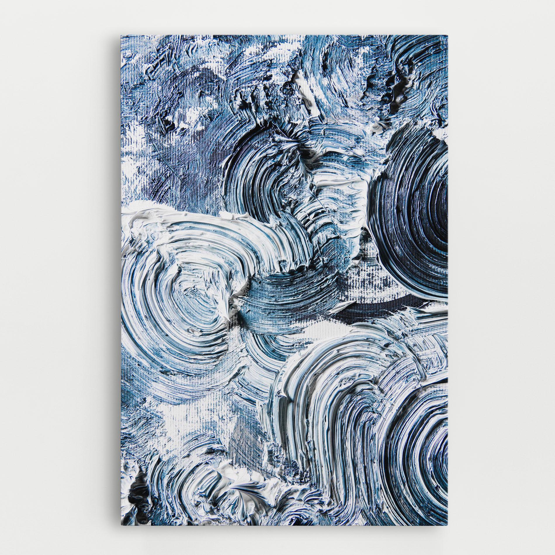 Tablou Canvas Cream Textured Painting mockup 0