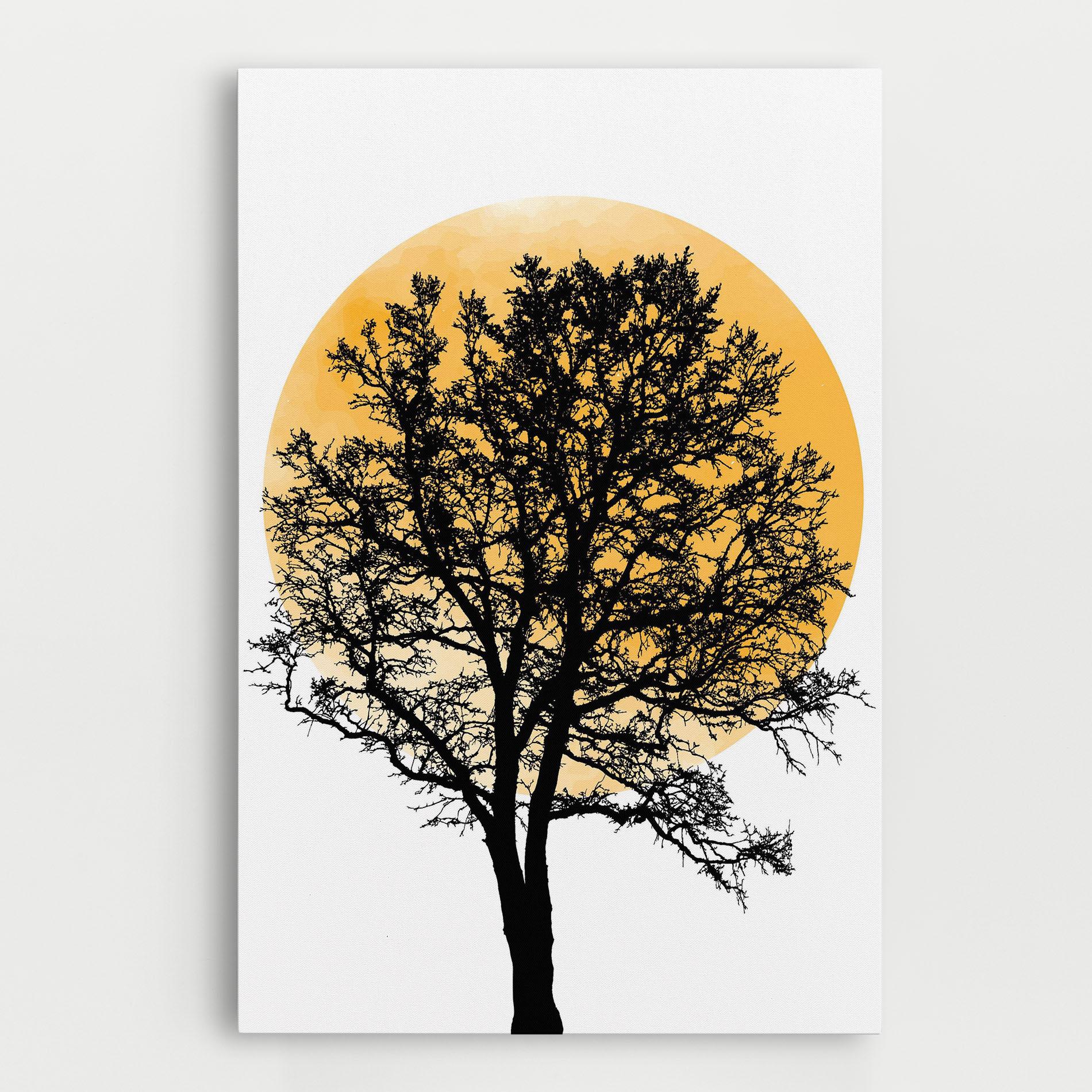 Tablou Canvas Orange Sun 01 mockup 0