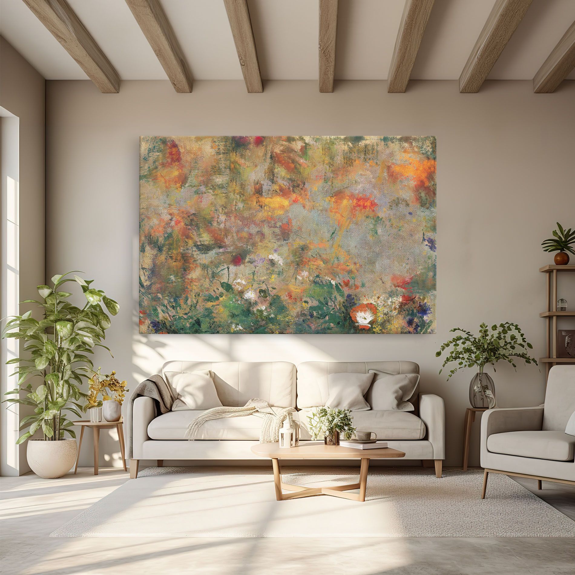 Tablou Canvas Abstract Flowers