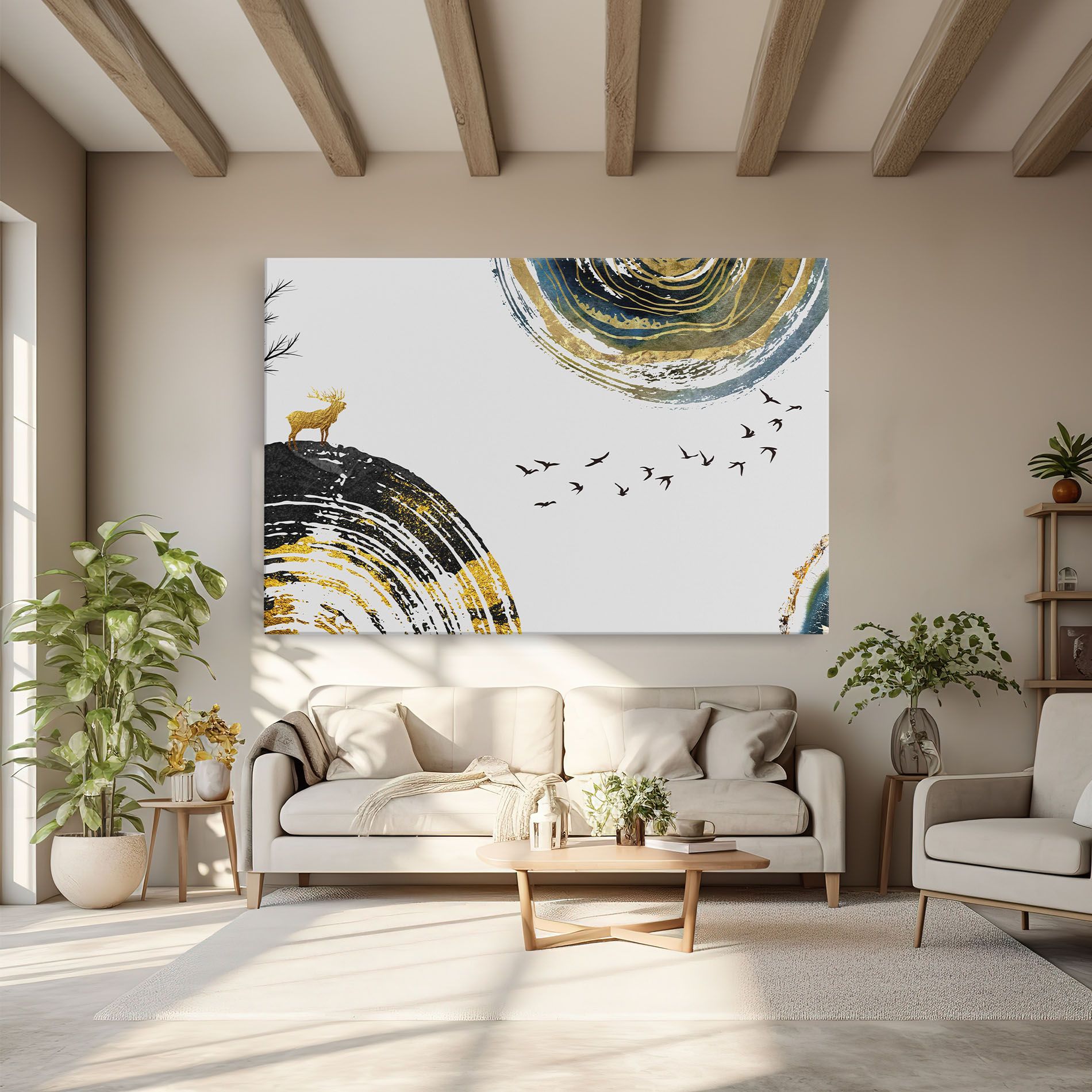 Golden Deer mockup 6