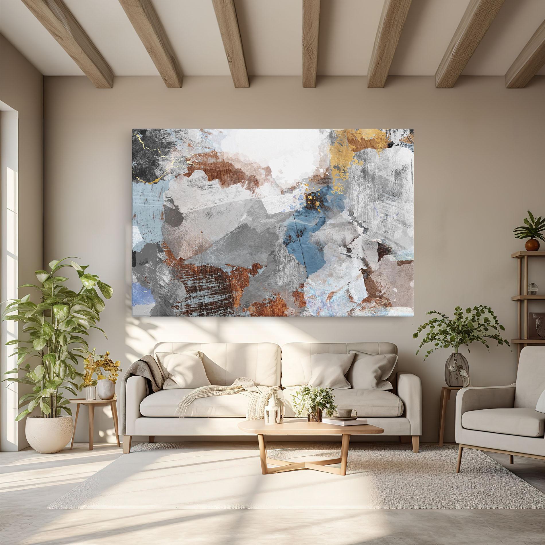 Tablou Canvas Paint On Wood mockup 6