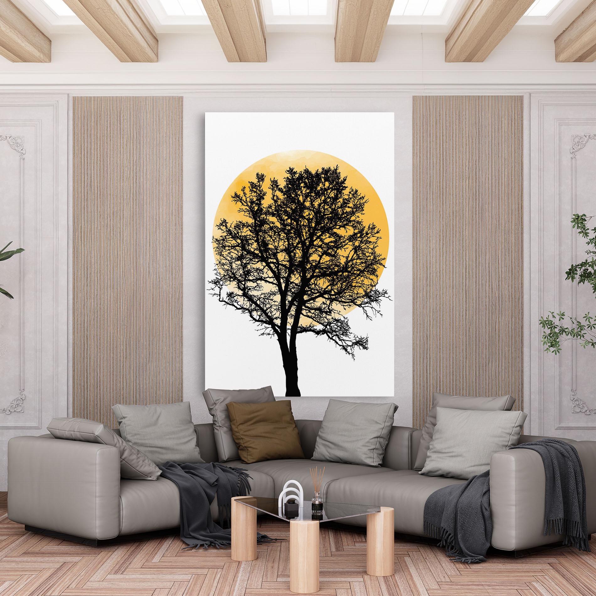 Tablou Canvas Orange Sun 01 mockup 6