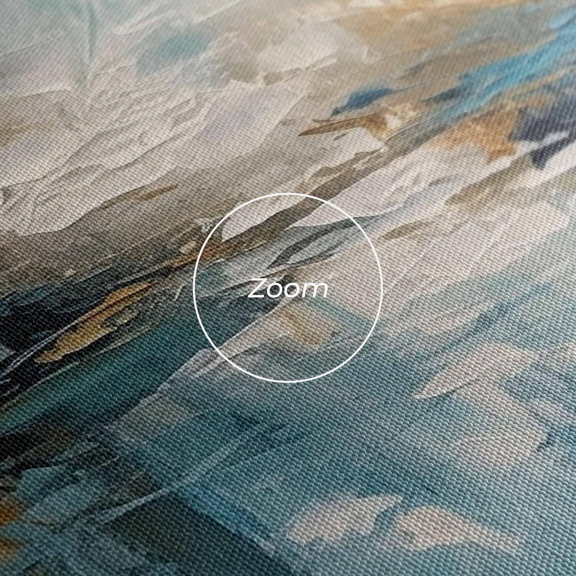 Tablou Canvas Abstract Blue Art mockup 3