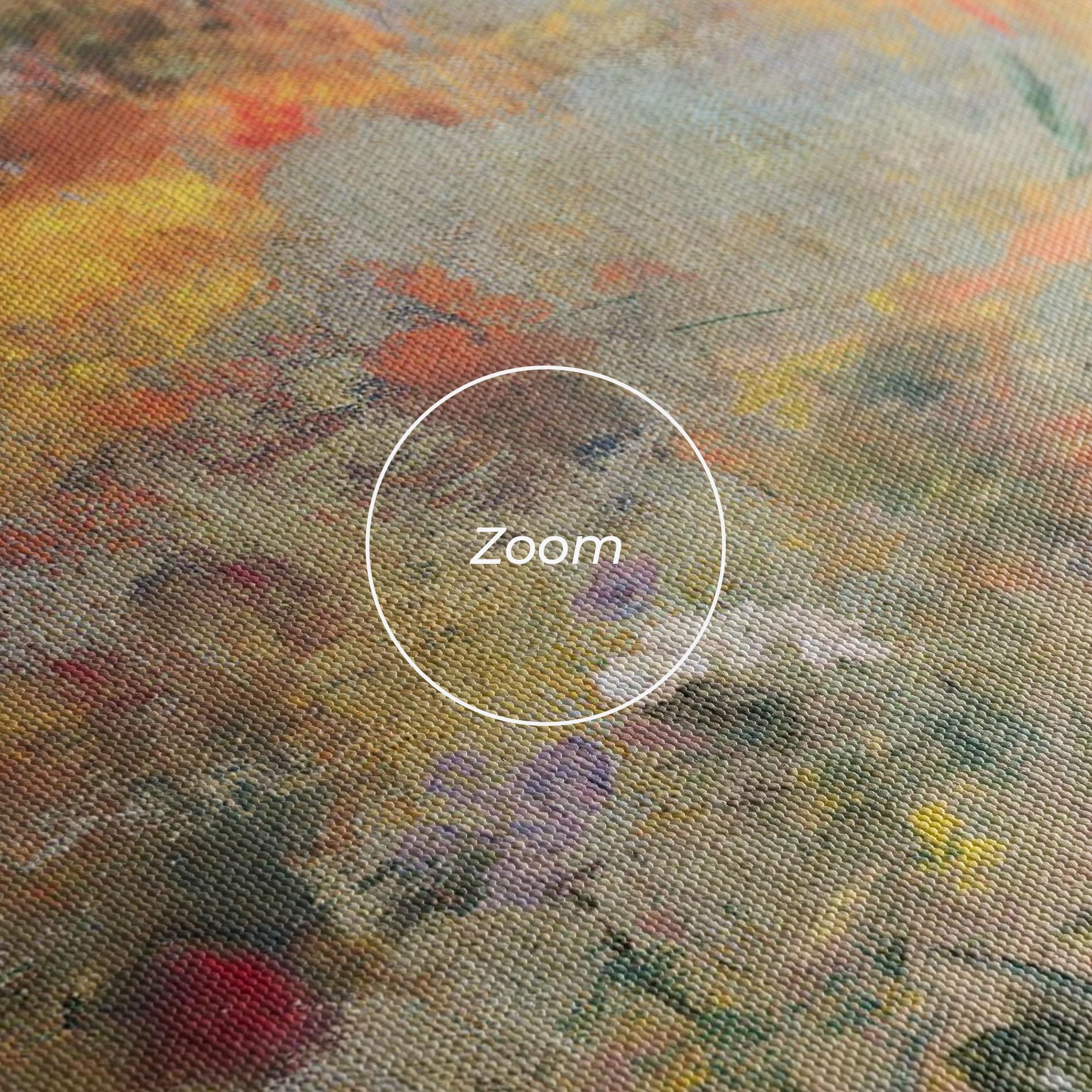 Tablou Canvas Abstract Flowers mockup 3